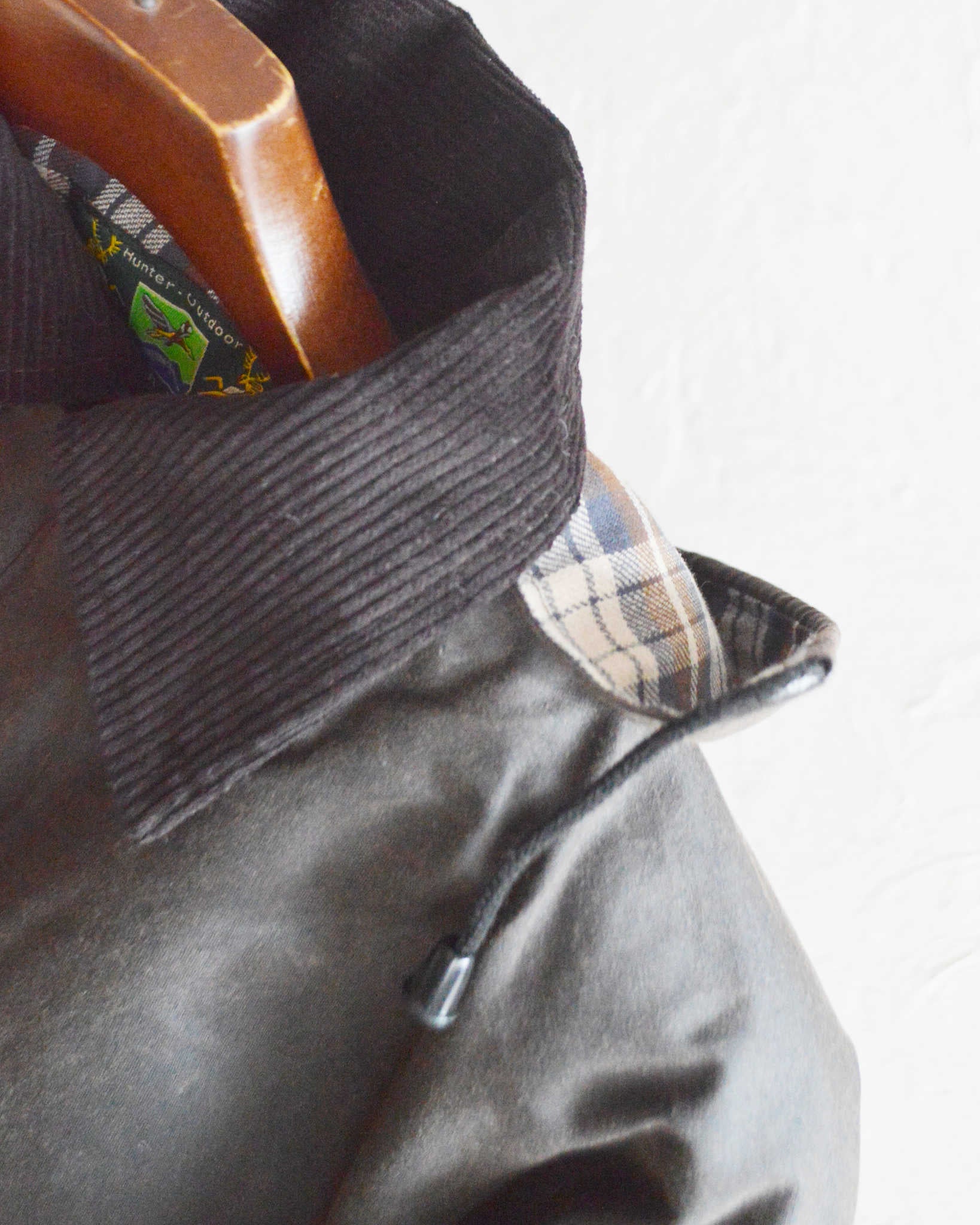 Hunter-Outdoor ハンターアウトドア / BOLTON Padded WAX JACKET ワックスコットンジャケット (BROWN ブラウン)