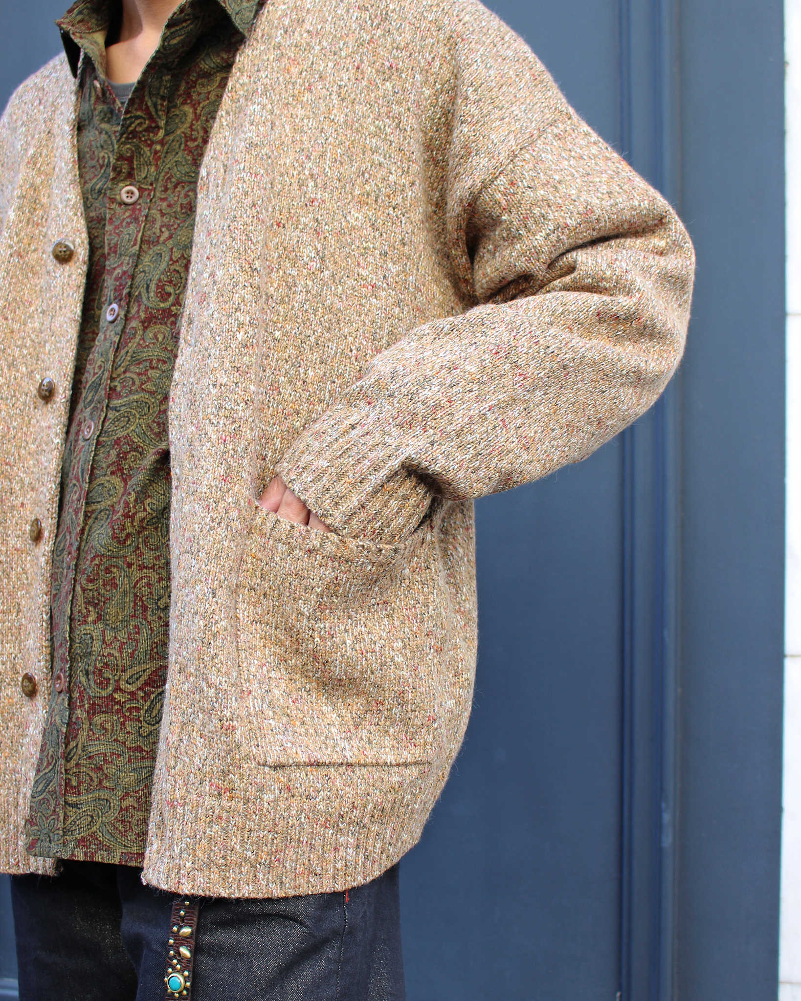 Nasngwam. ナスングワム / GRAIN CARDIGAN グレインカーディガン