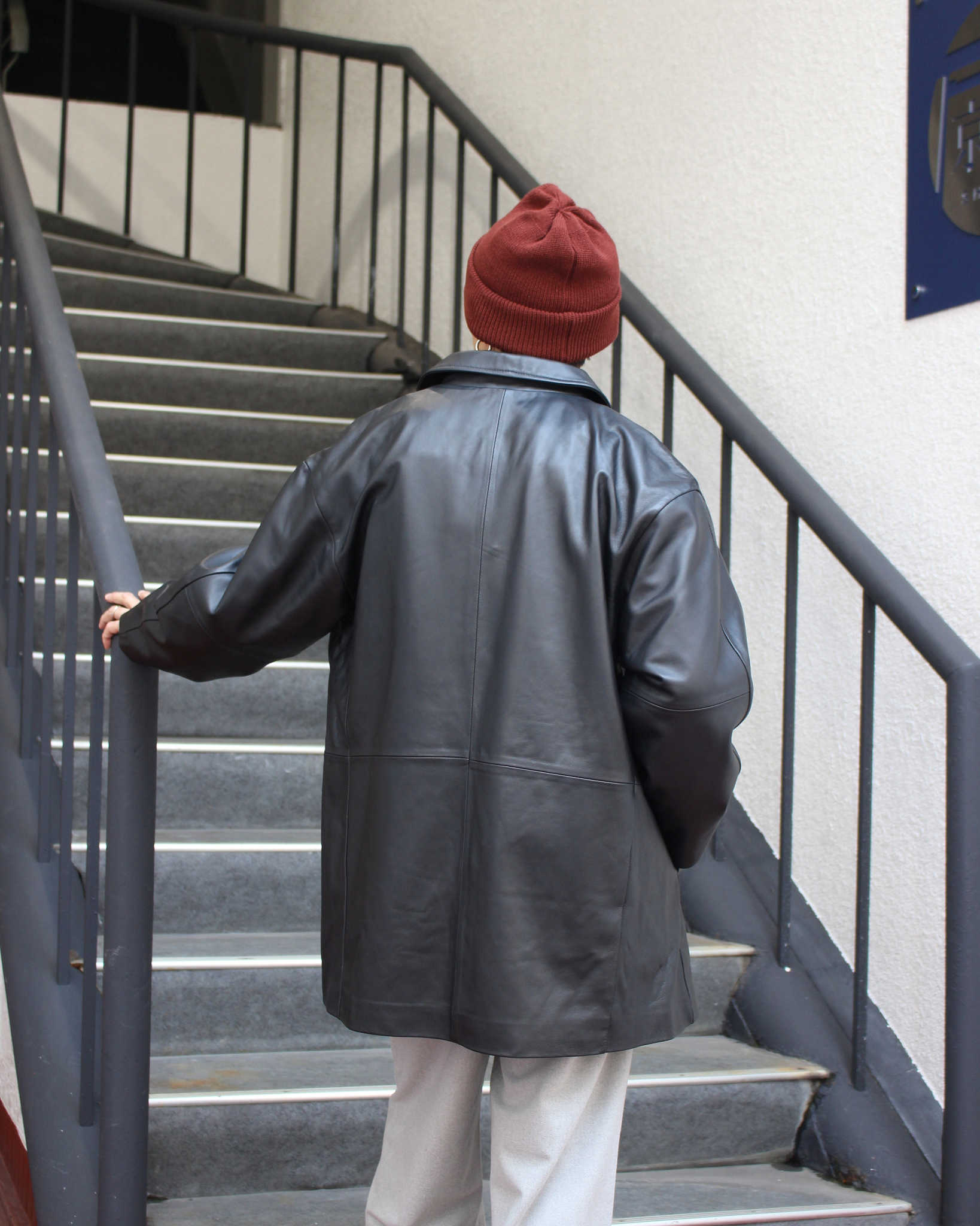 AWESOME LEATHER オーサムレザー / LEATHER HALF COAT レザーハーフ