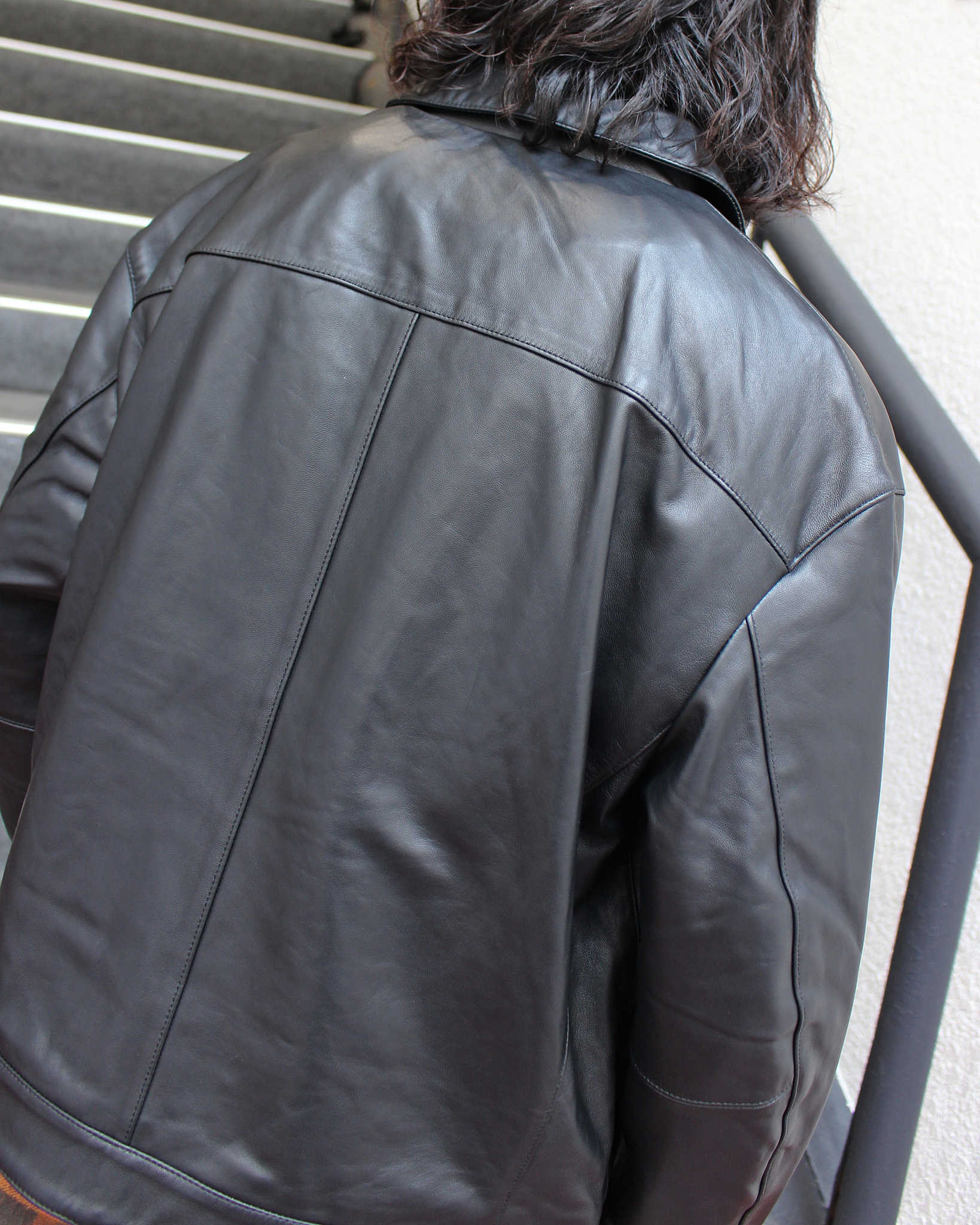 AWESOME LEATHER オーサムレザー / LEATHER ZIP SHORT JACKET レザー