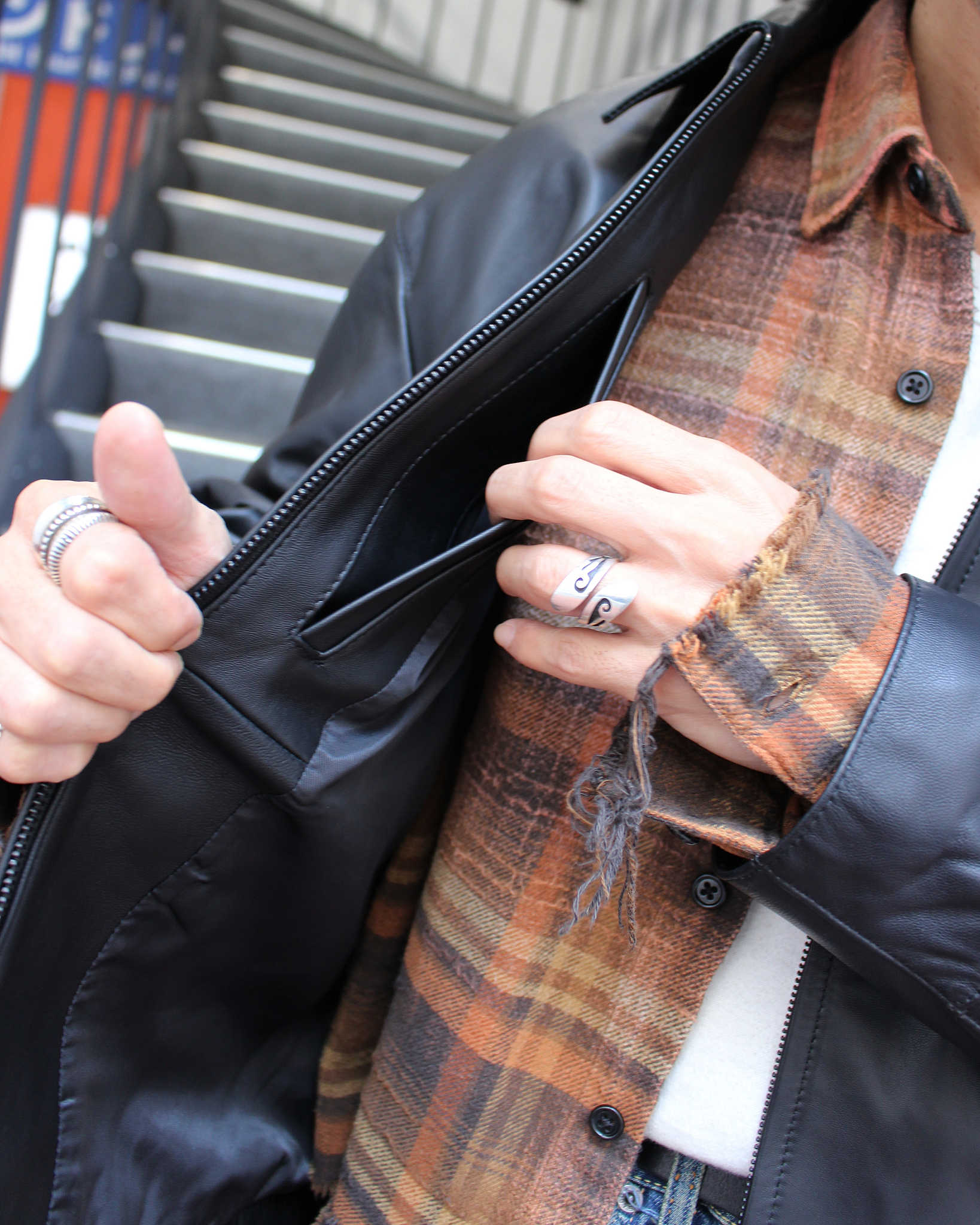 AWESOME LEATHER オーサムレザー / LEATHER ZIP SHORT JACKET レザー