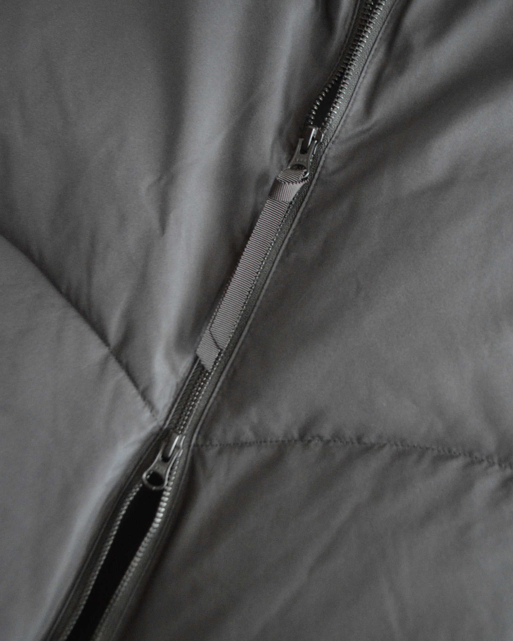 LAMOND ラモンド / CURVY QUIRT DOWN VEST カーヴィーキルトダウンベスト (BLACK ブラック)