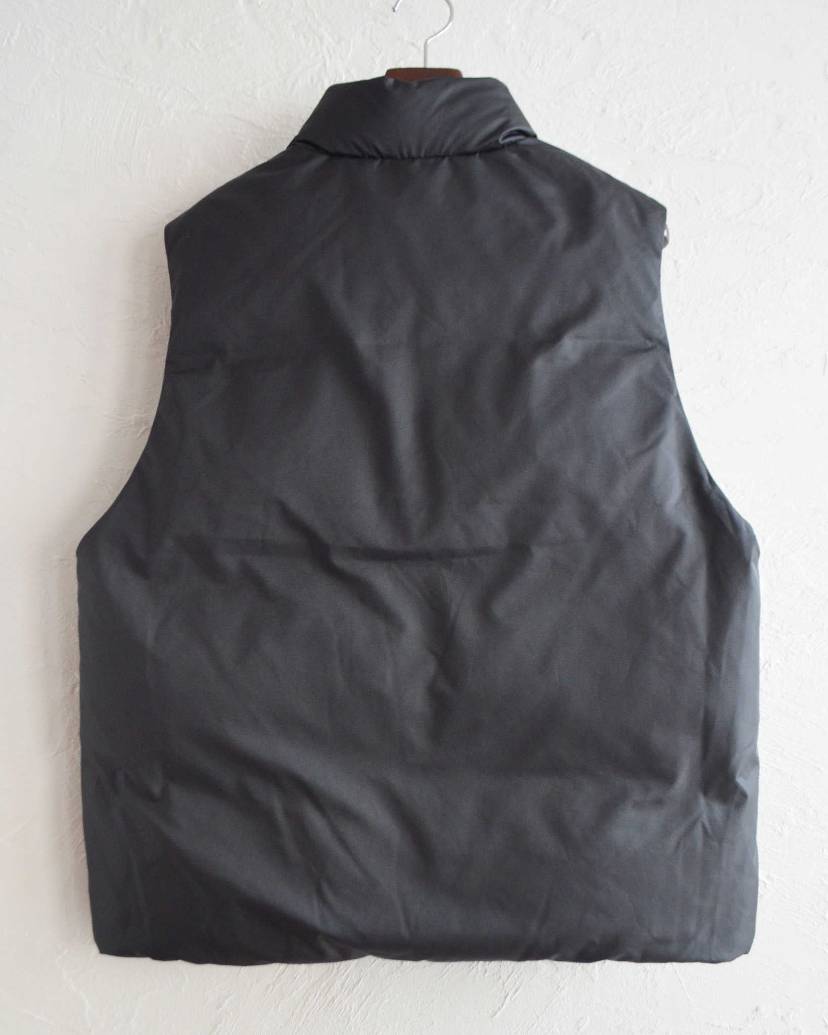 LAMOND ラモンド / CURVY QUIRT DOWN VEST カーヴィーキルトダウンベスト (BLACK ブラック)