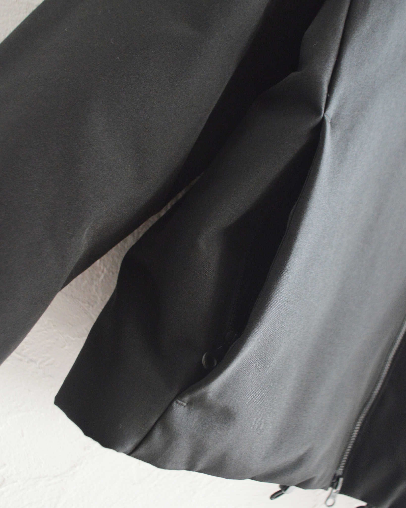 LAMOND ラモンド / WEATHER CLOTH DOWN BLOUSON ウェザークロスダウンブルゾン (BLACK ブラック)