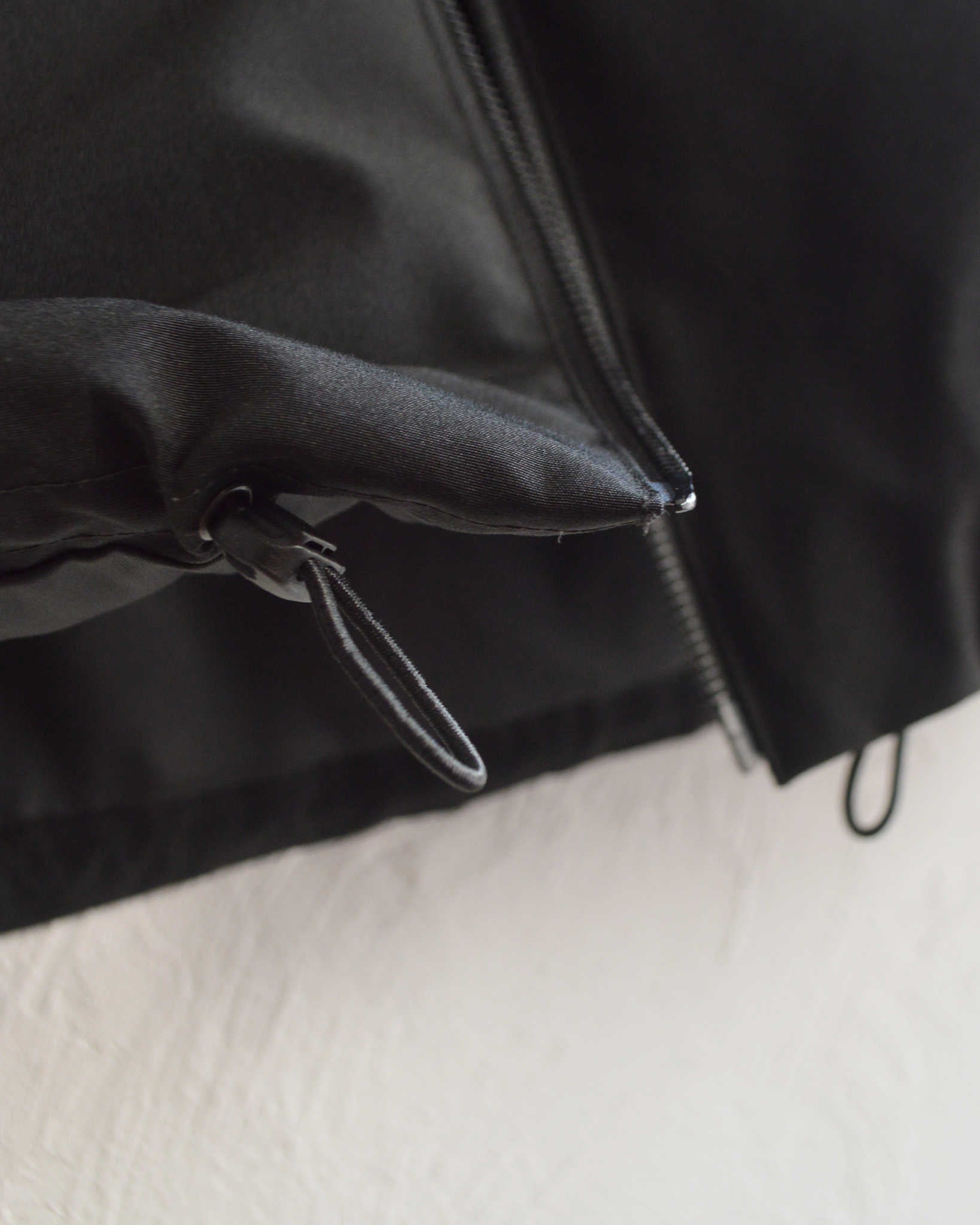 LAMOND ラモンド / WEATHER CLOTH DOWN BLOUSON ウェザークロスダウンブルゾン (BLACK ブラック)