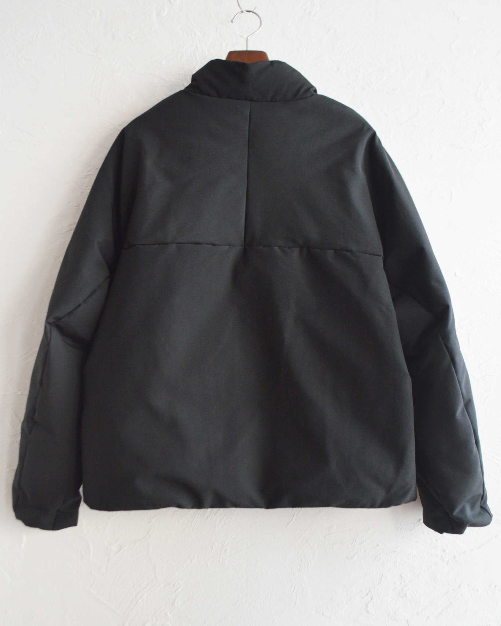 LAMOND ラモンド / WEATHER CLOTH DOWN BLOUSON ウェザークロスダウンブルゾン (BLACK ブラック)