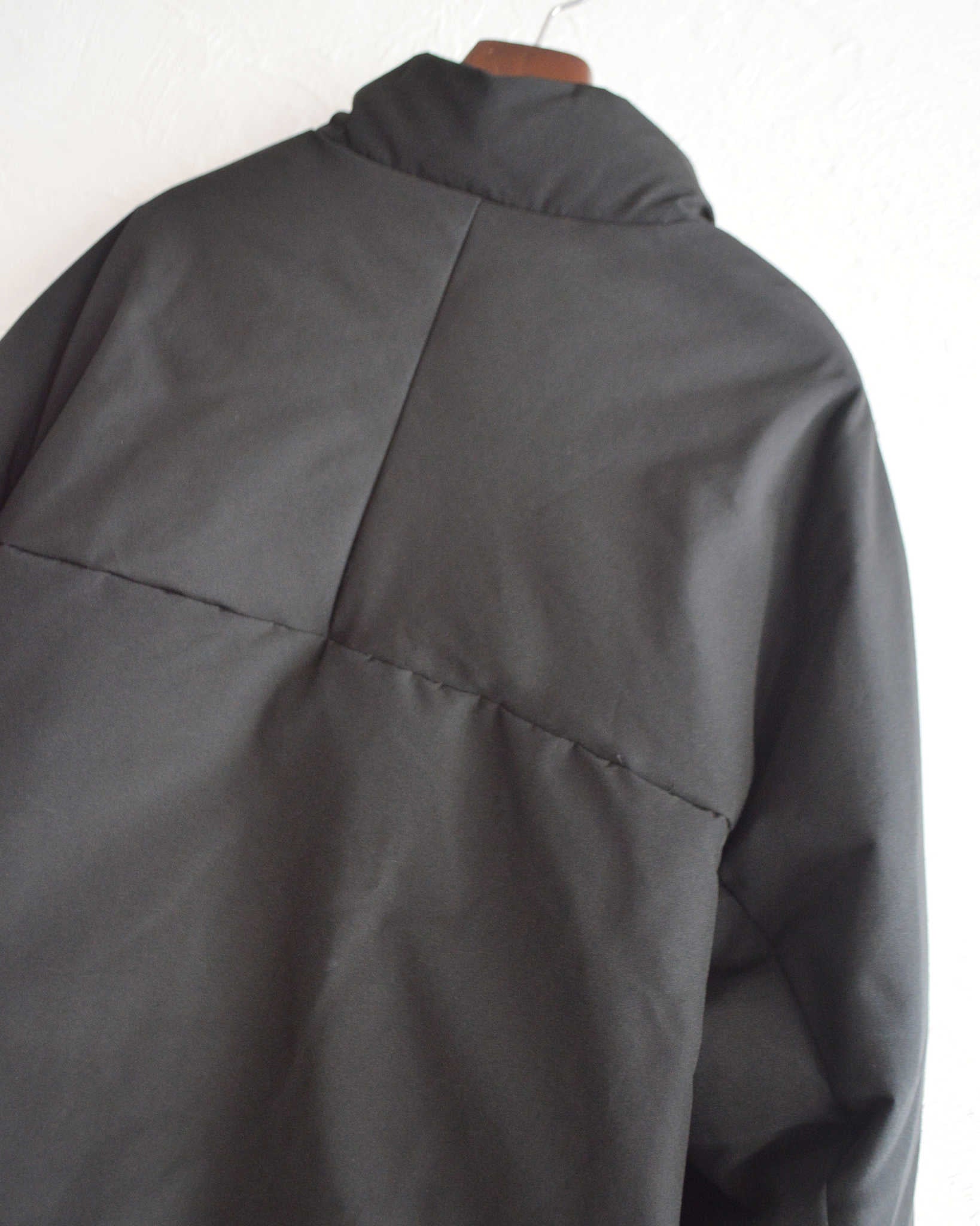 LAMOND ラモンド / WEATHER CLOTH DOWN BLOUSON ウェザークロスダウンブルゾン (BLACK ブラック)