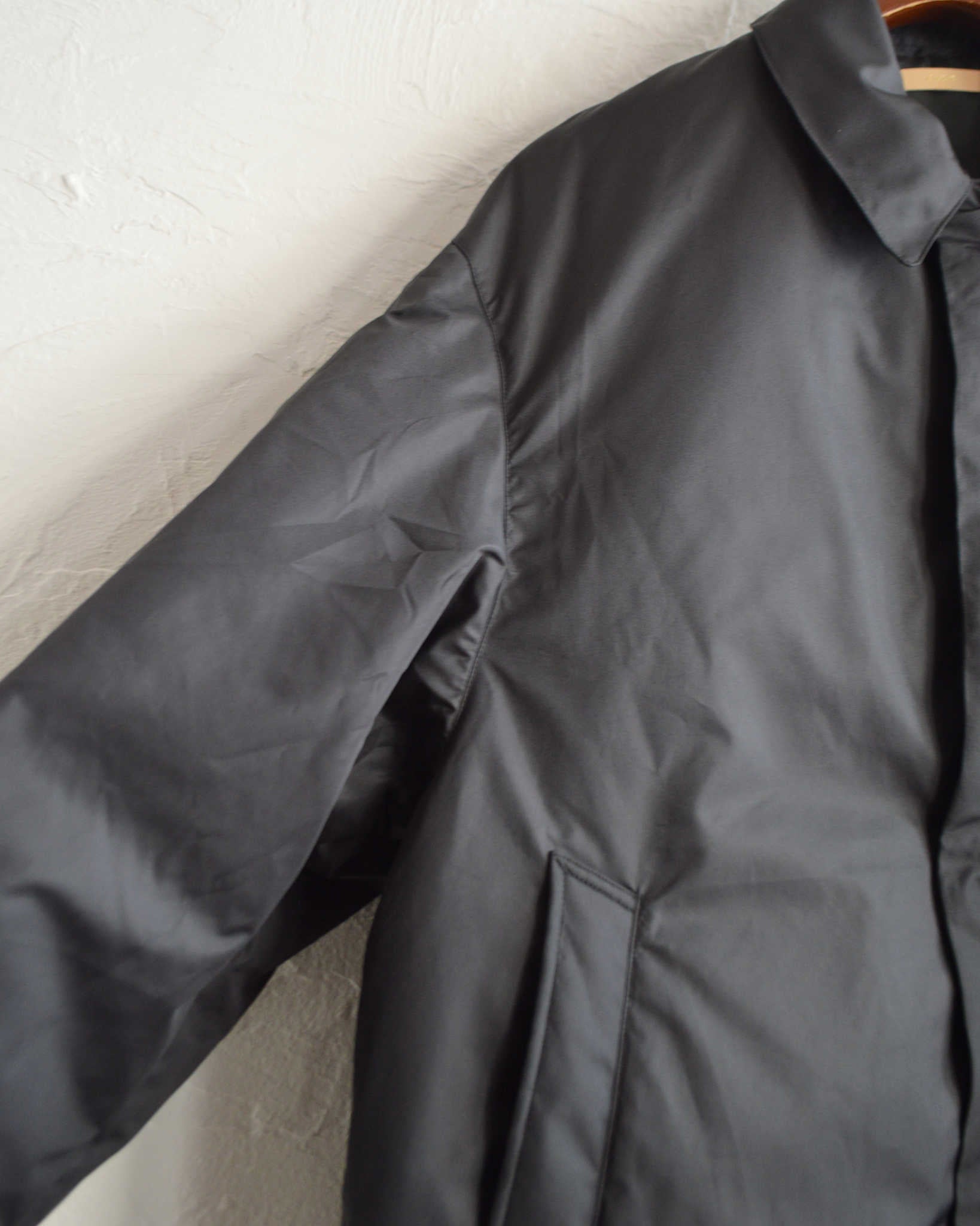 LAMOND ラモンド / SOUTIEN COLLAR DOWN JACKET ステンカラーダウンジャケット (BLACK ブラック)