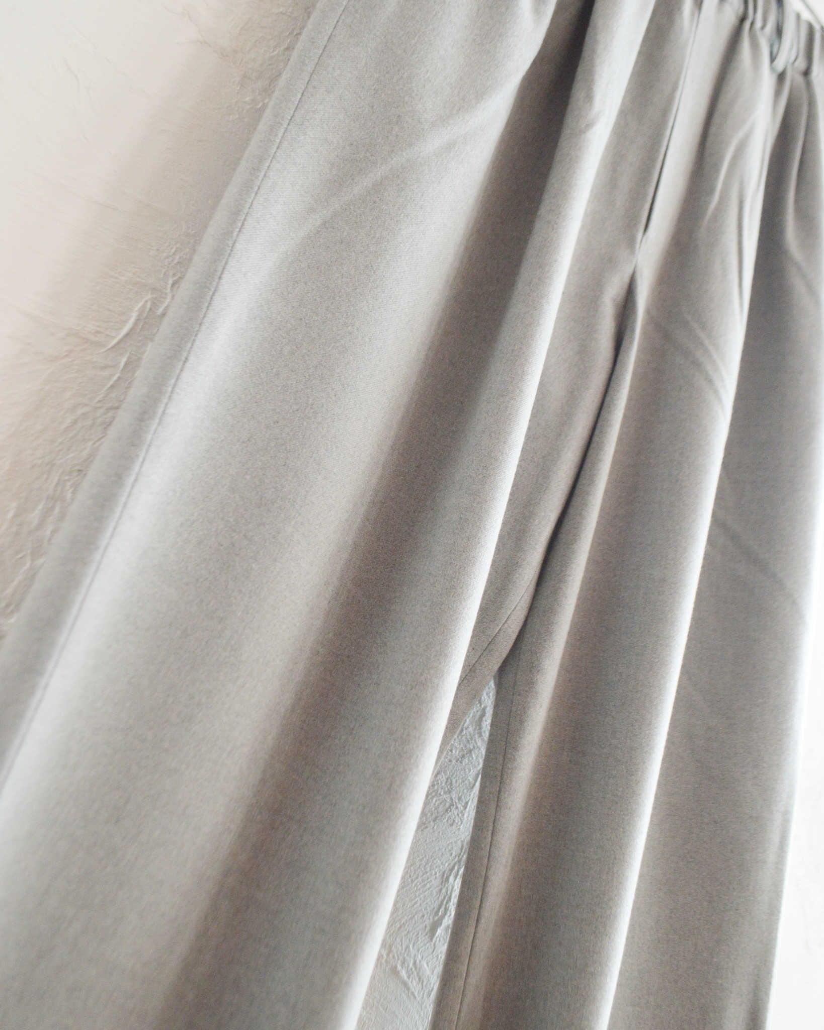 LAMOND ラモンド / CASHMERE TOUCH STANDARD WIDE PANTS カシミアタッチスタンダードワイドパンツ (GRAY グレー)