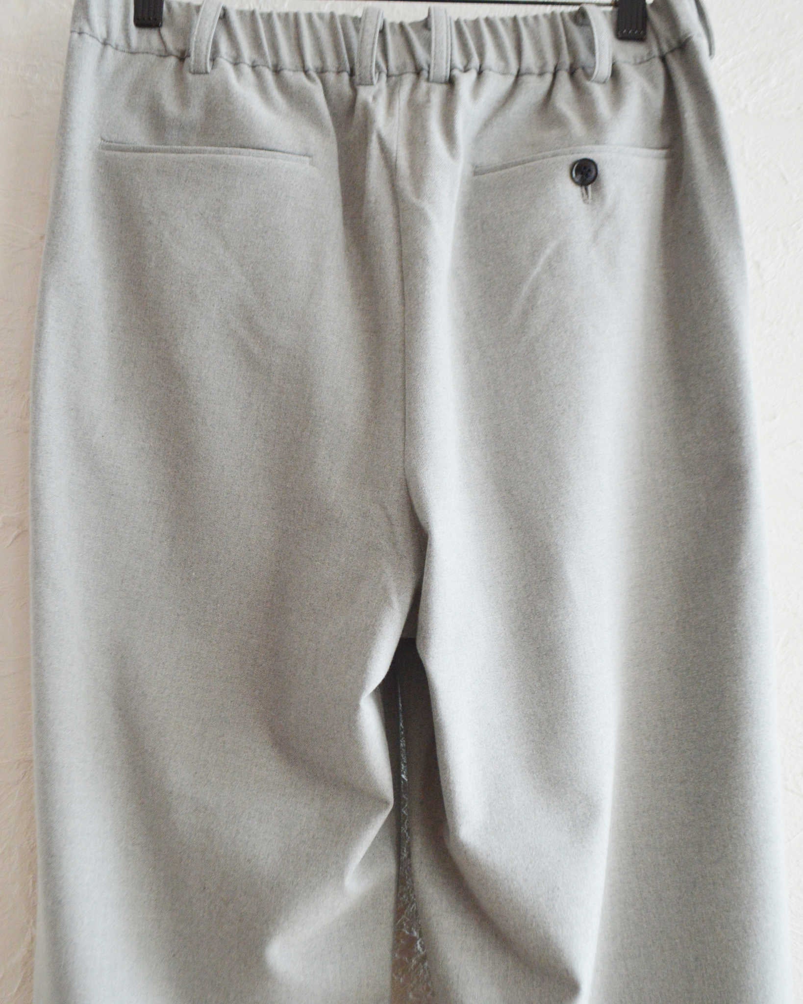 LAMOND ラモンド / CASHMERE TOUCH STANDARD WIDE PANTS カシミアタッチスタンダードワイドパンツ (GRAY グレー)