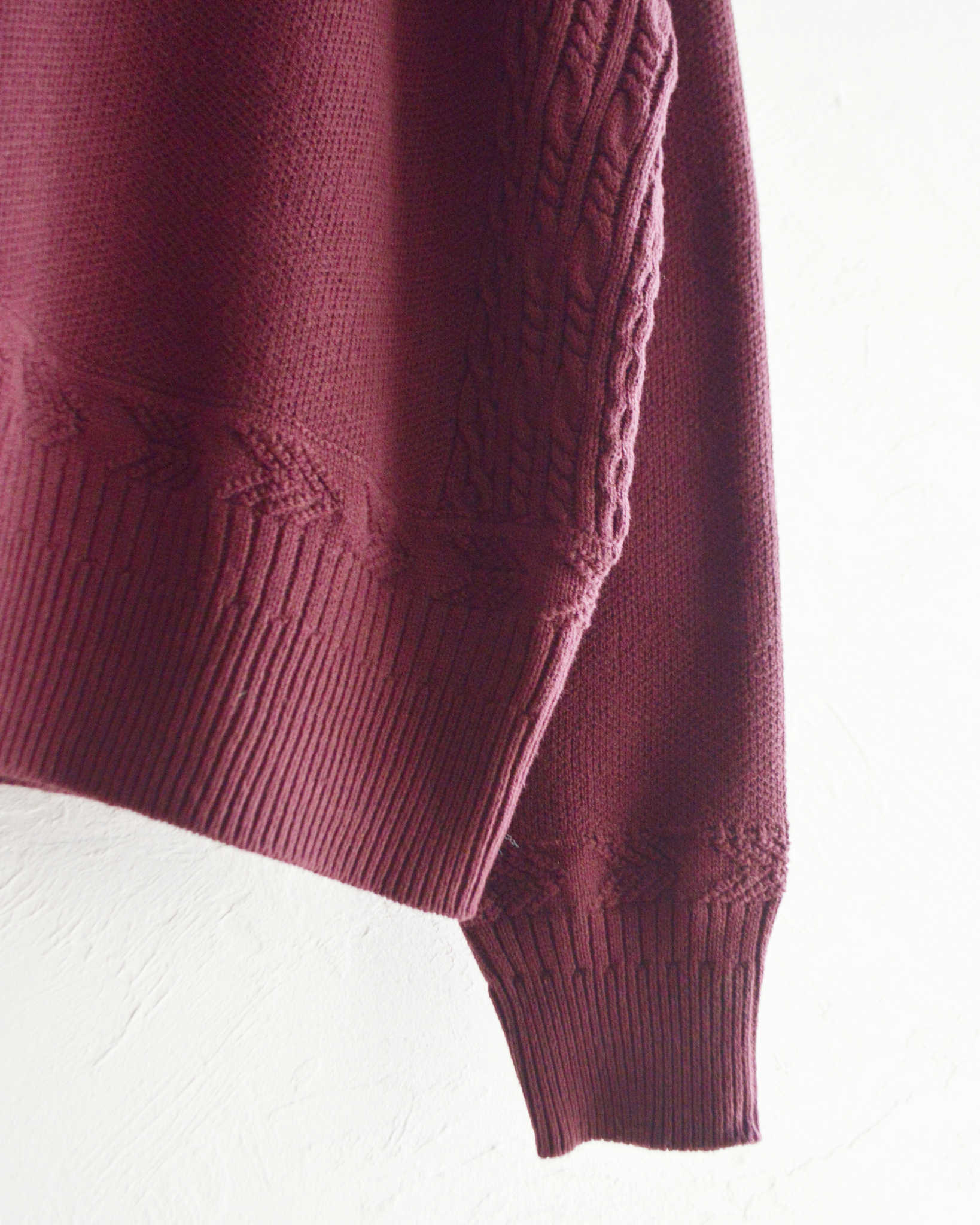 Nasngwam. ナスングワム / ACTUALLY PARKA アクチュアリーパーカー (BURGUNDY バーガンディー)