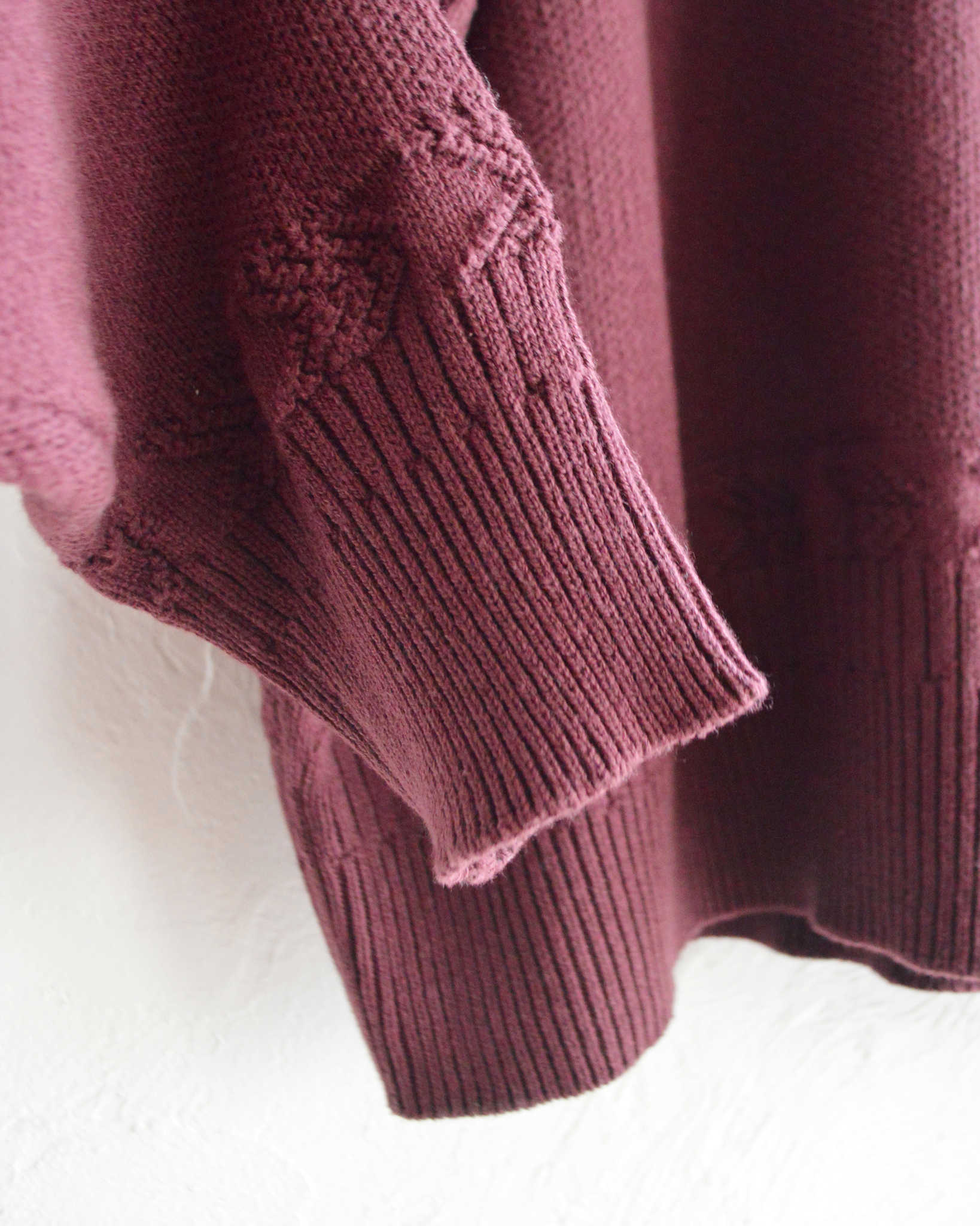 Nasngwam. ナスングワム / ACTUALLY PARKA アクチュアリーパーカー (BURGUNDY バーガンディー)