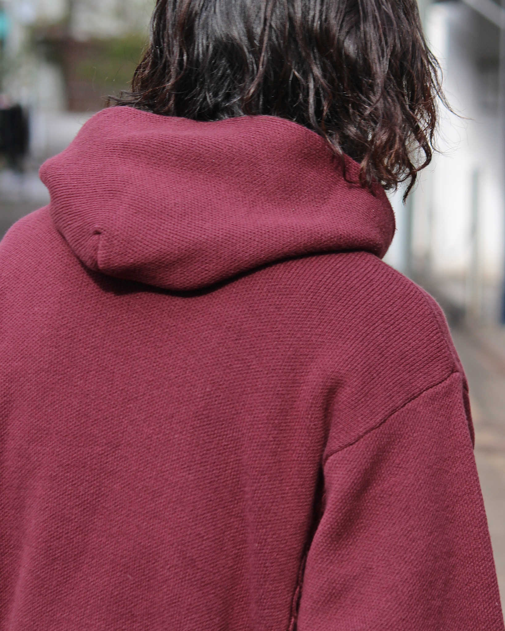 Nasngwam. ナスングワム / ACTUALLY PARKA アクチュアリーパーカー (BURGUNDY バーガンディー)