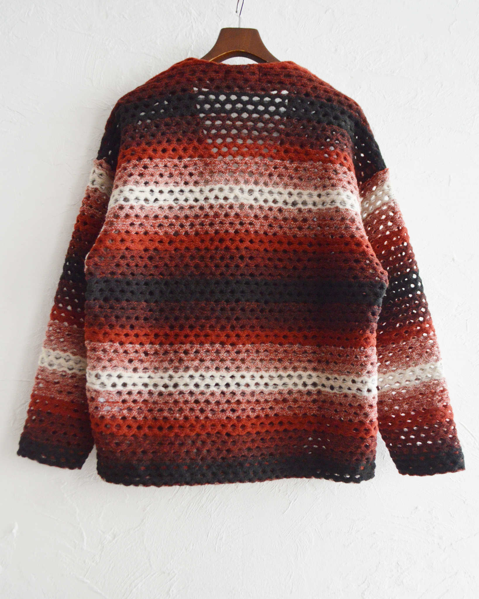 Nasngwam. ナスングワム / ZIGGY CARDIGAN ジギーカーディガン (BURGUNDY バーガンディー)