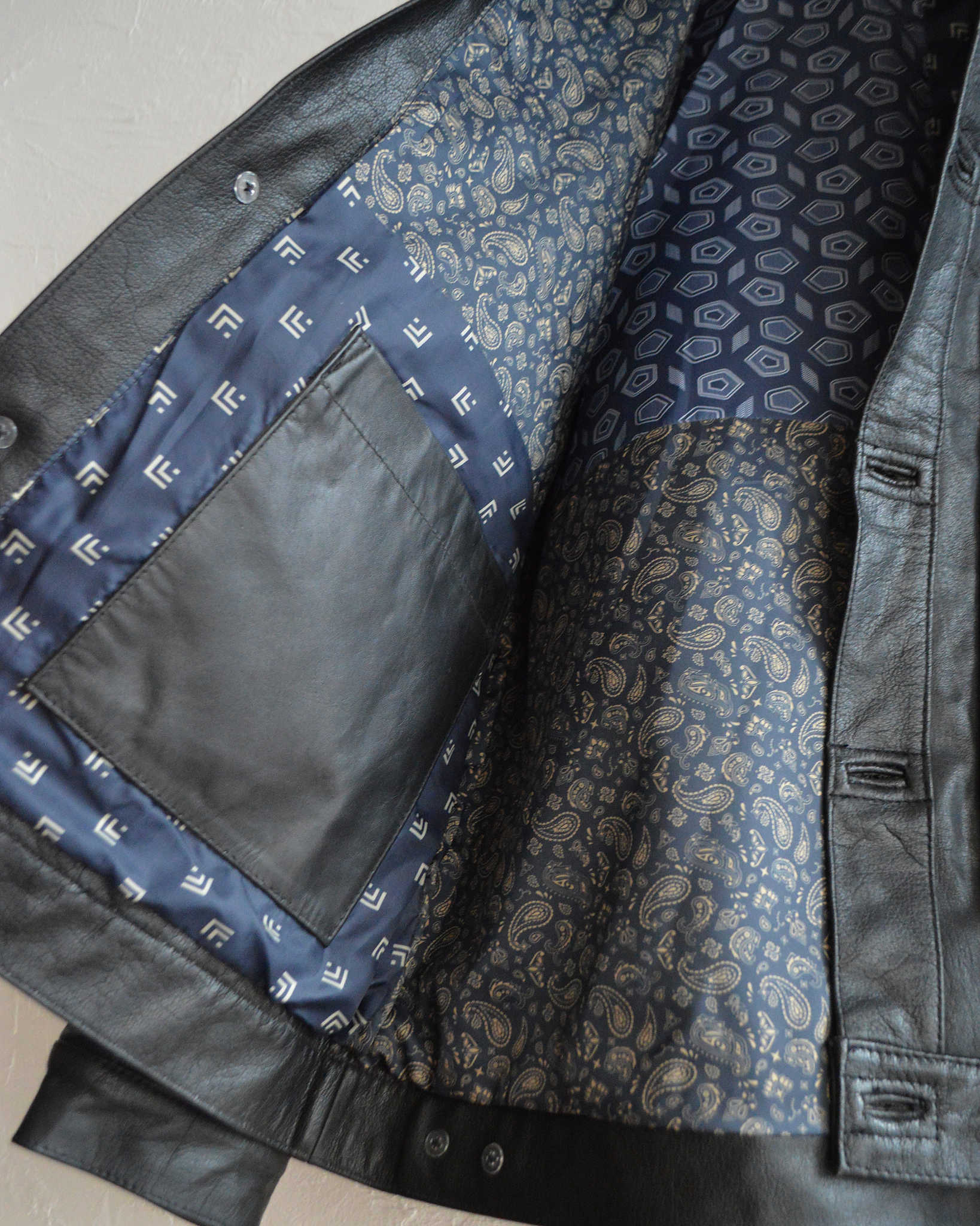 Nasngwam. ナスングワム / ATAVISM LEATHER JACKET アタビズム