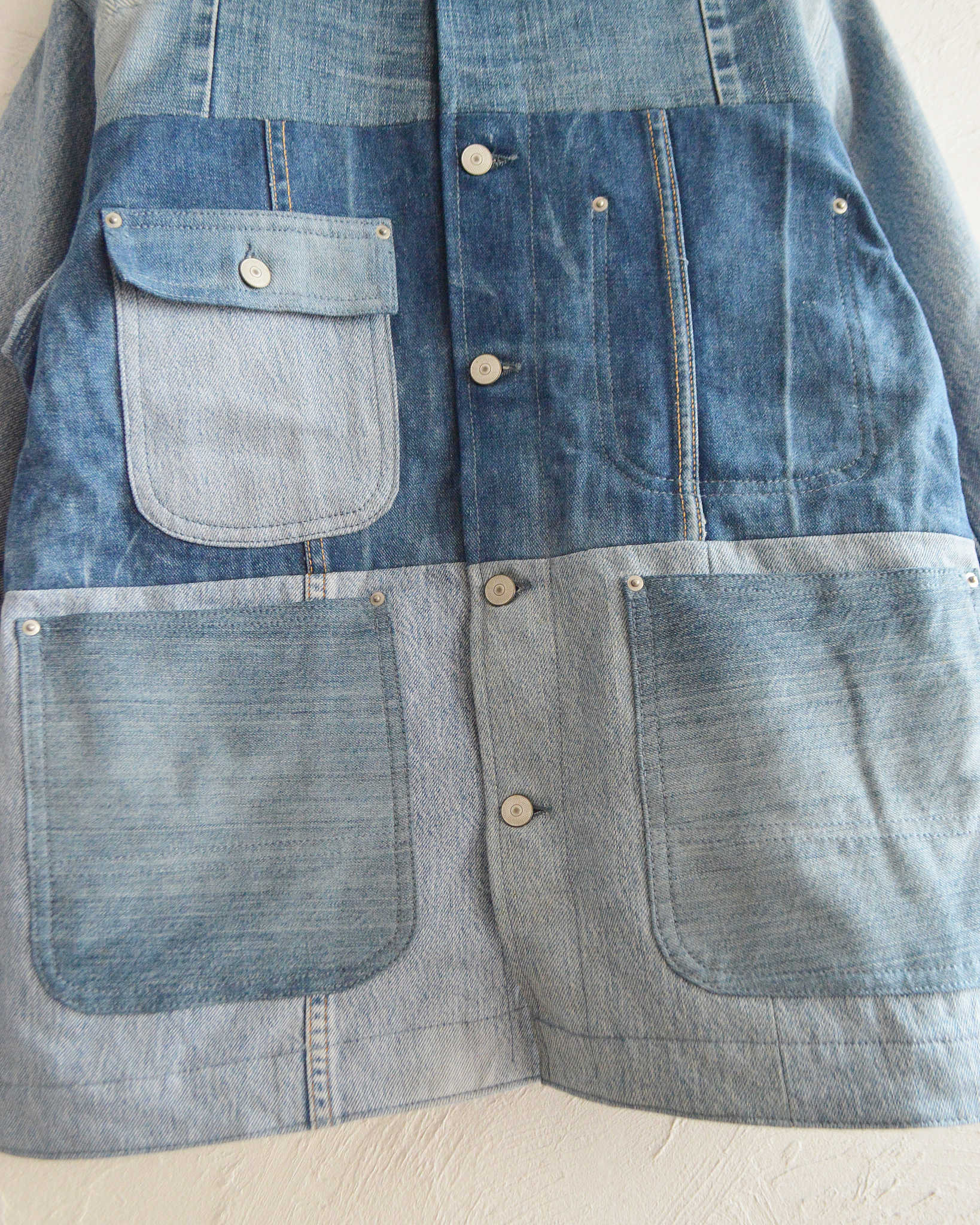 Nasngwam. ナスングワム / FOUNDRY JACKET ファウンドリージャケット Msize (DENIM デニム)