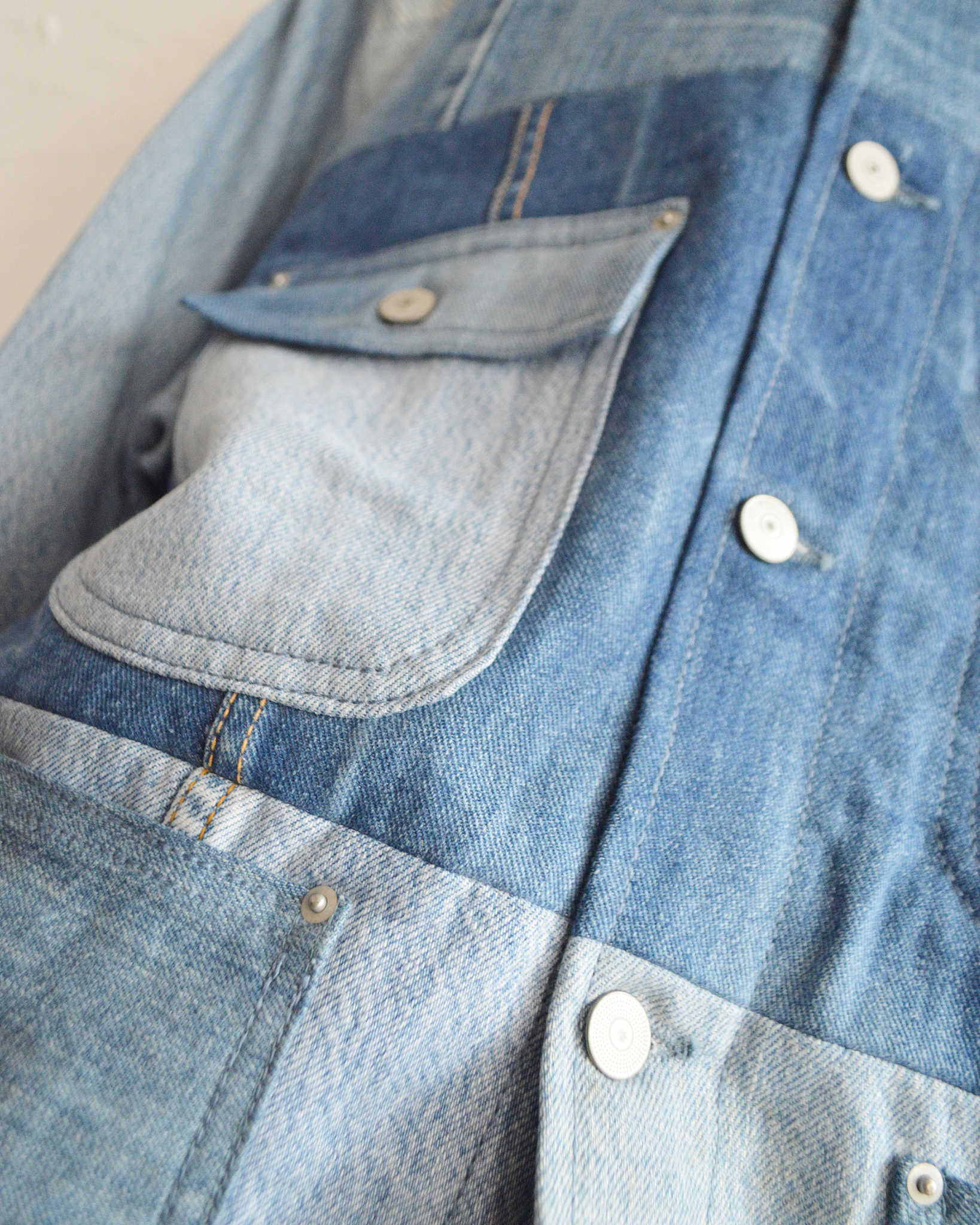 Nasngwam. ナスングワム / FOUNDRY JACKET ファウンドリージャケット Msize (DENIM デニム)