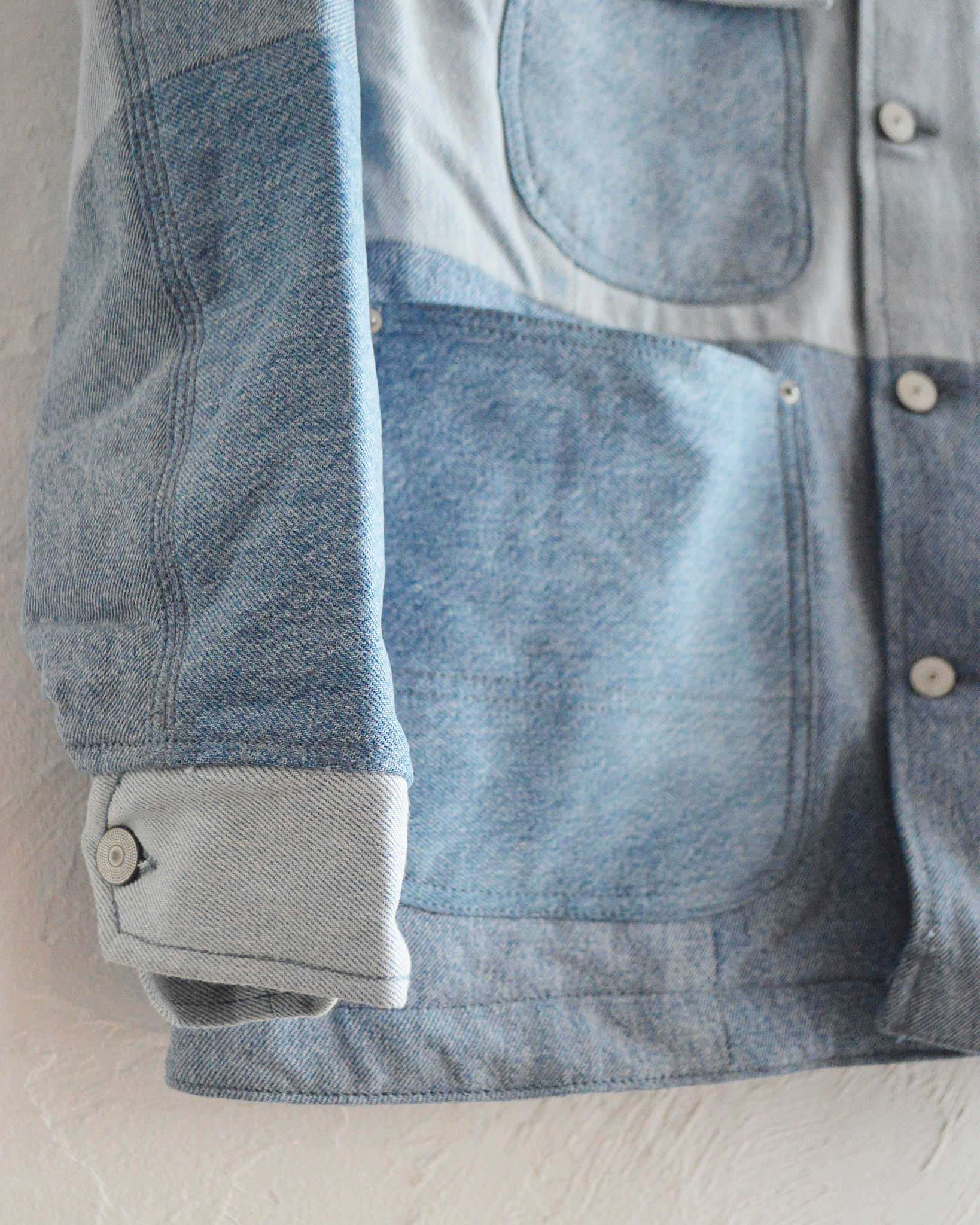 Nasngwam. ナスングワム / FOUNDRY JACKET ファウンドリージャケット Msize (DENIM デニム)