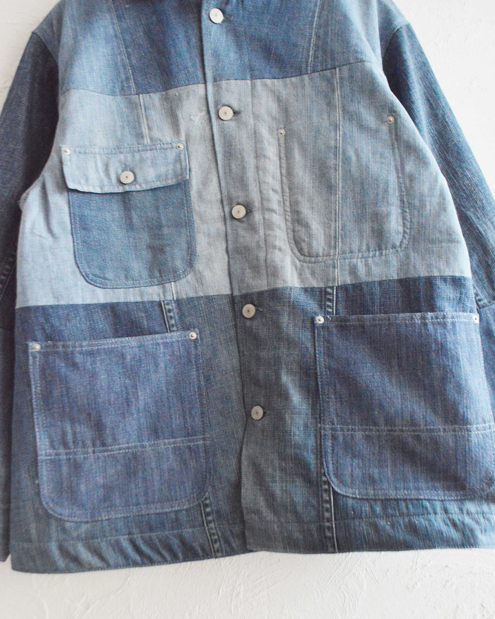 Nasngwam. ナスングワム / FOUNDRY JACKET ファウンドリージャケット Lsize (DENIM デニム)