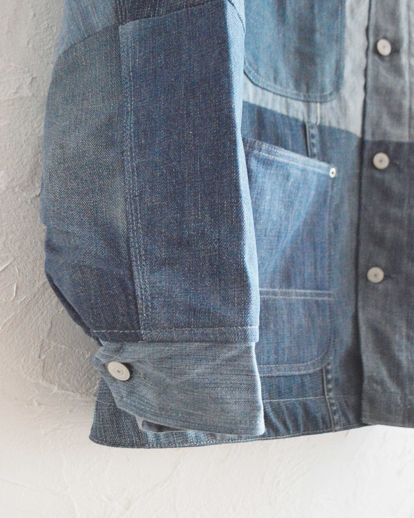 Nasngwam. ナスングワム / FOUNDRY JACKET ファウンドリージャケット Lsize (DENIM デニム)