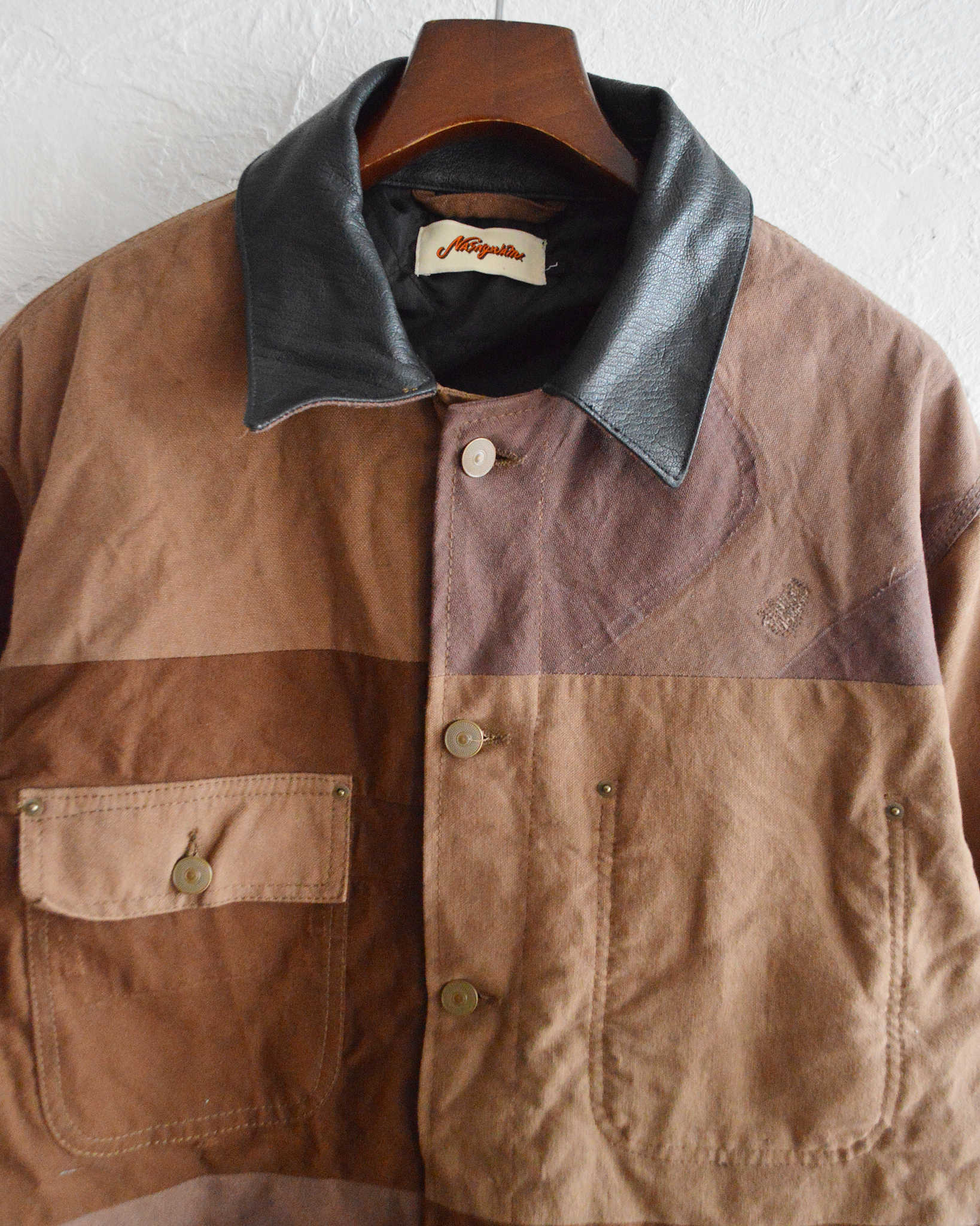 Nasngwam. ナスングワム / FOUNDRY JACKET ファウンドリージャケット Lsize (BROWN ブラウン)