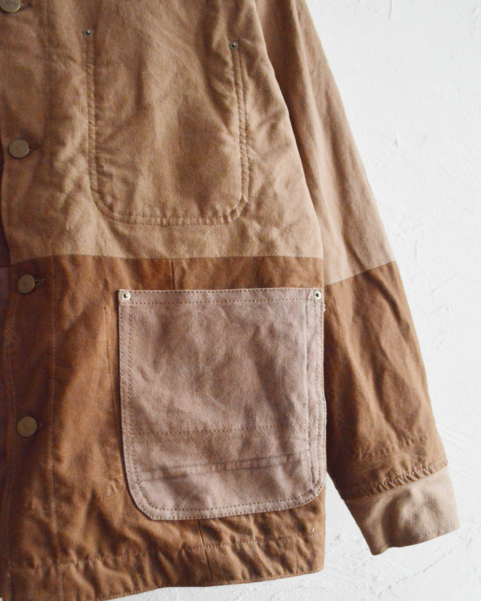 Nasngwam. ナスングワム / FOUNDRY JACKET ファウンドリージャケット Lsize (BROWN ブラウン)