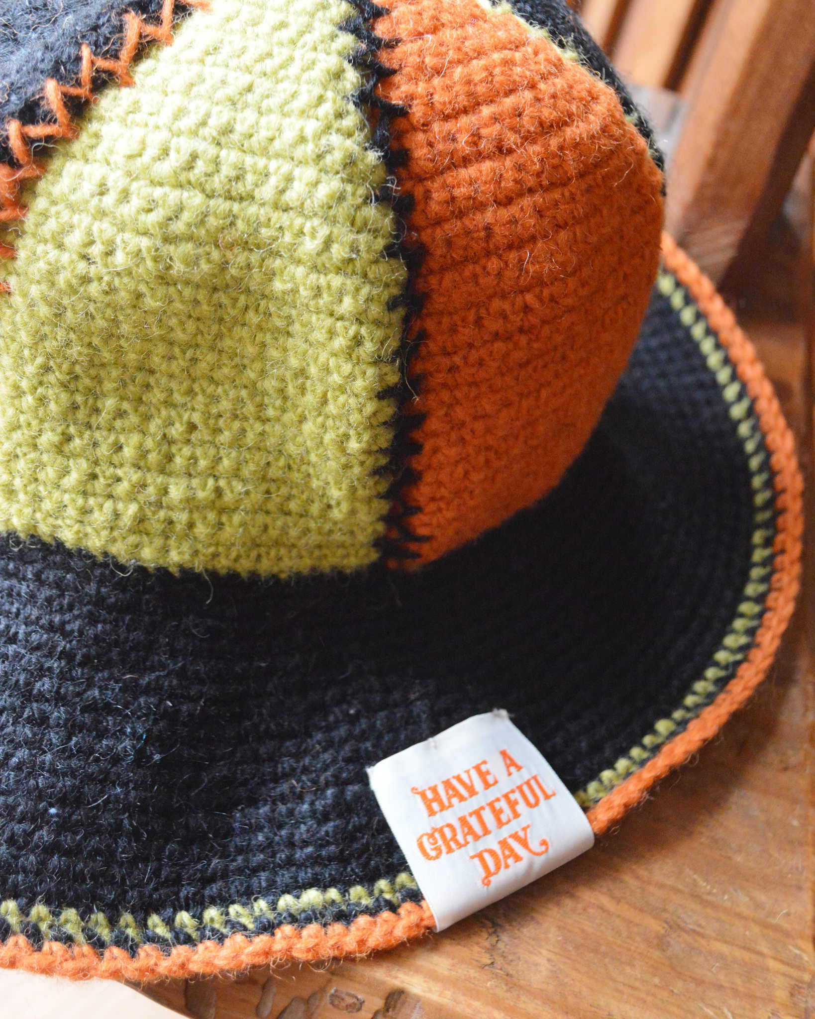 HAVE A GRATEFUL DAY ハブアグレイトフルデイ / CROCHET HAT クロシェハット
