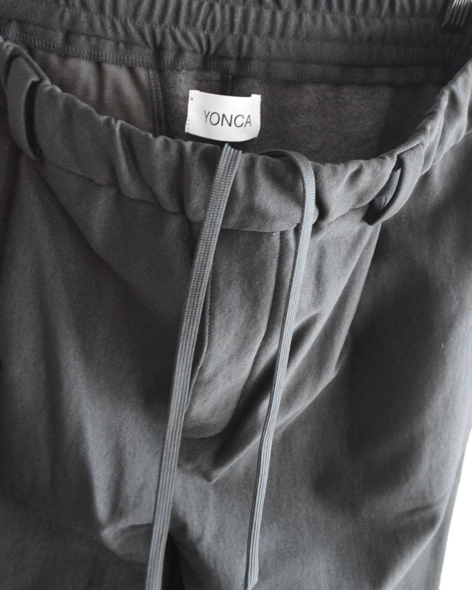 YONCA ヨンカ / WARM TECH PREMIUM PANTS ワームテックプレミアムパンツ (COAL BLACK コールブラック)