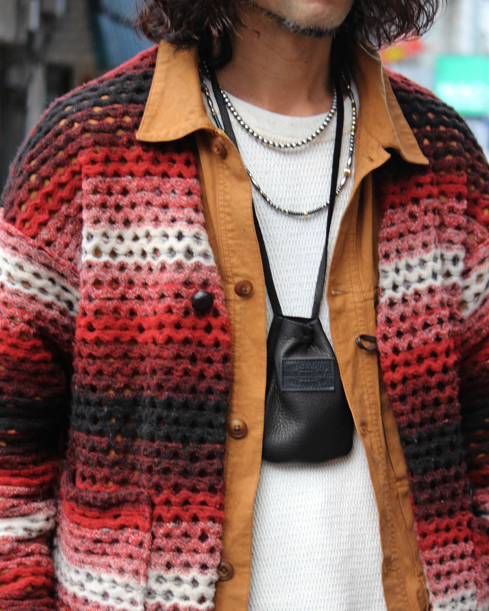 Nasngwam.×EARLYMORNING ナスングワム アーリーモーニング / PLANE POUCH プレーンポーチ