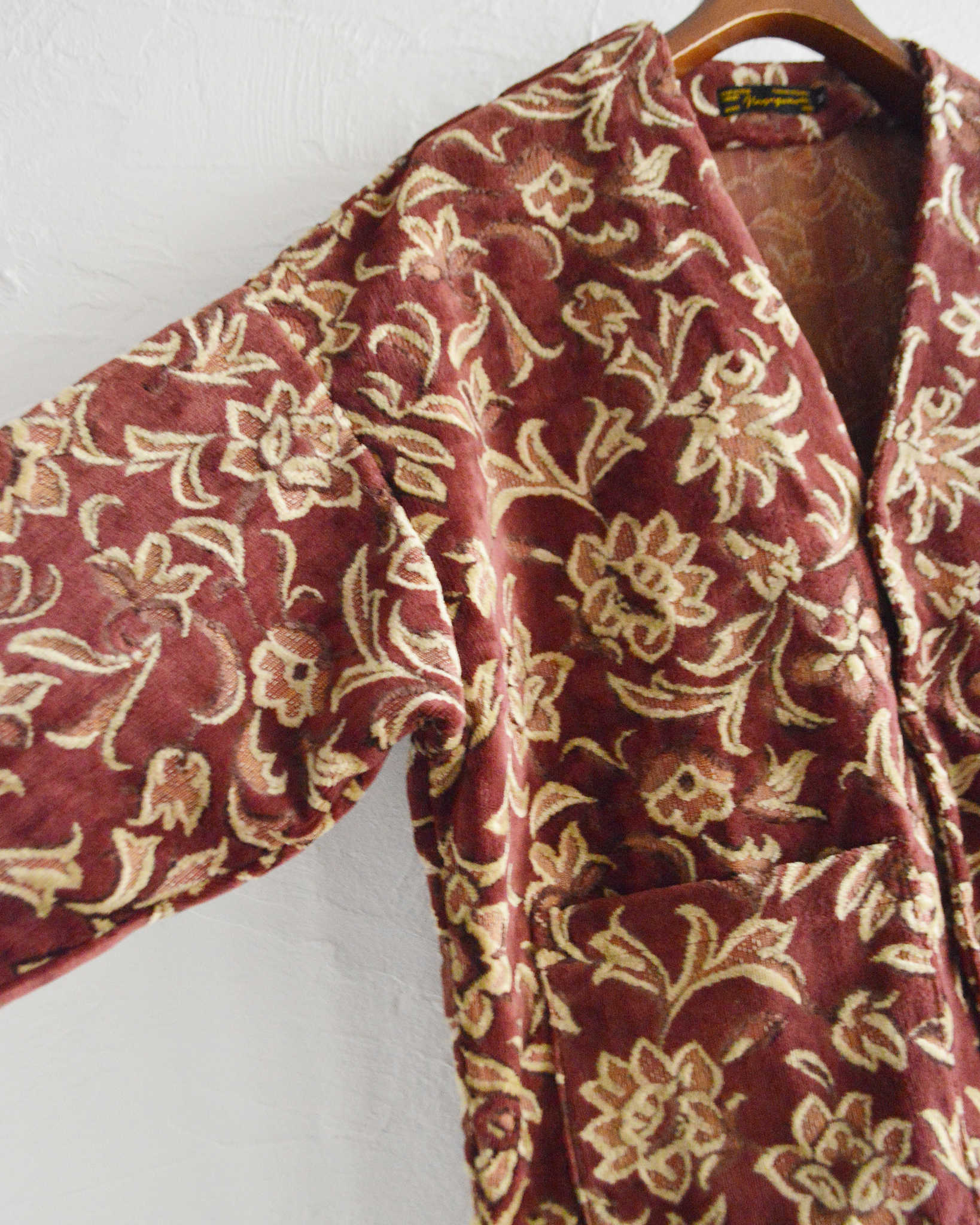 Nasngwam. ナスングワム / CREEPER JACKET クリーパージャケット (BURGUNDY バーガンディー)