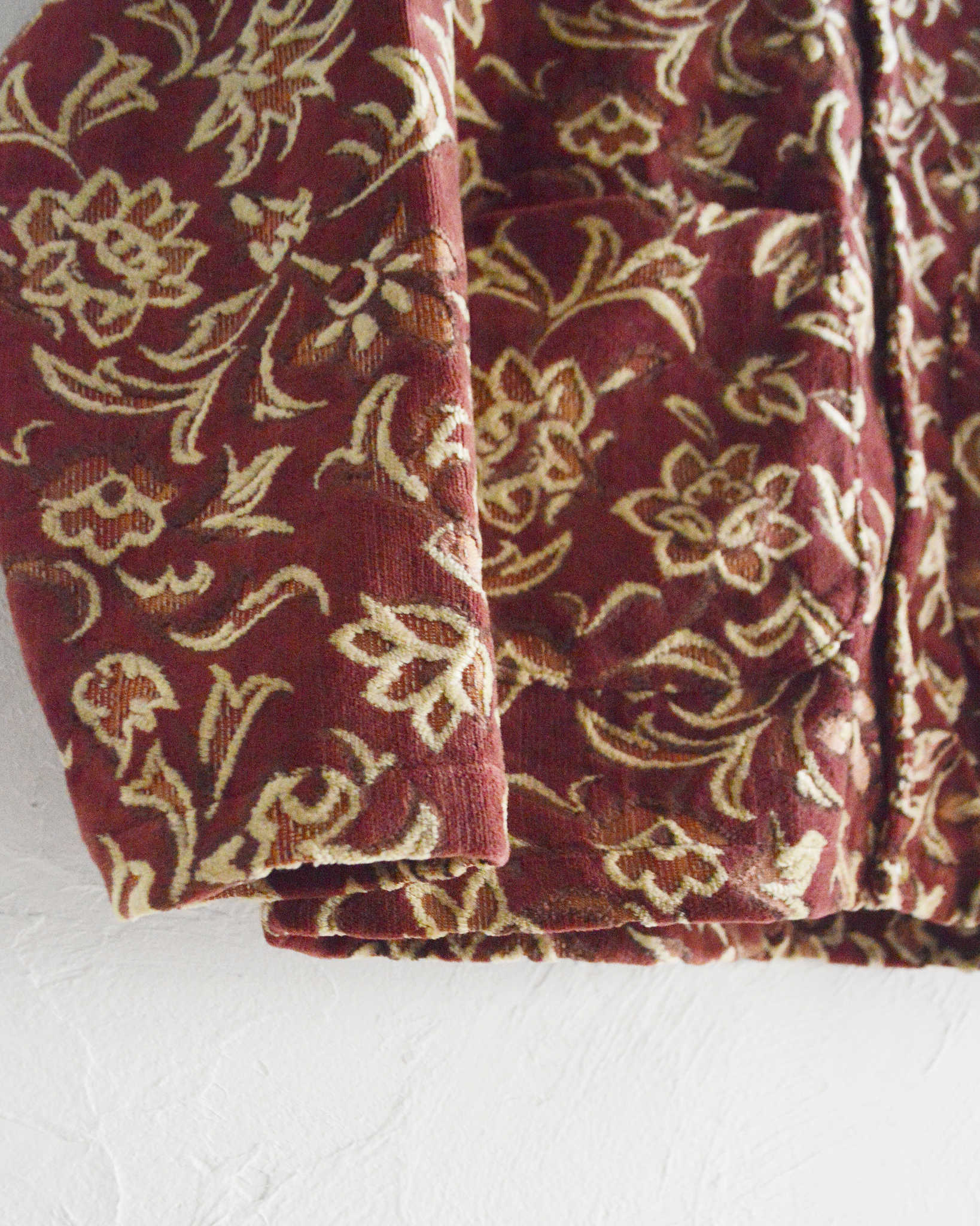 Nasngwam. ナスングワム / CREEPER JACKET クリーパージャケット (BURGUNDY バーガンディー)