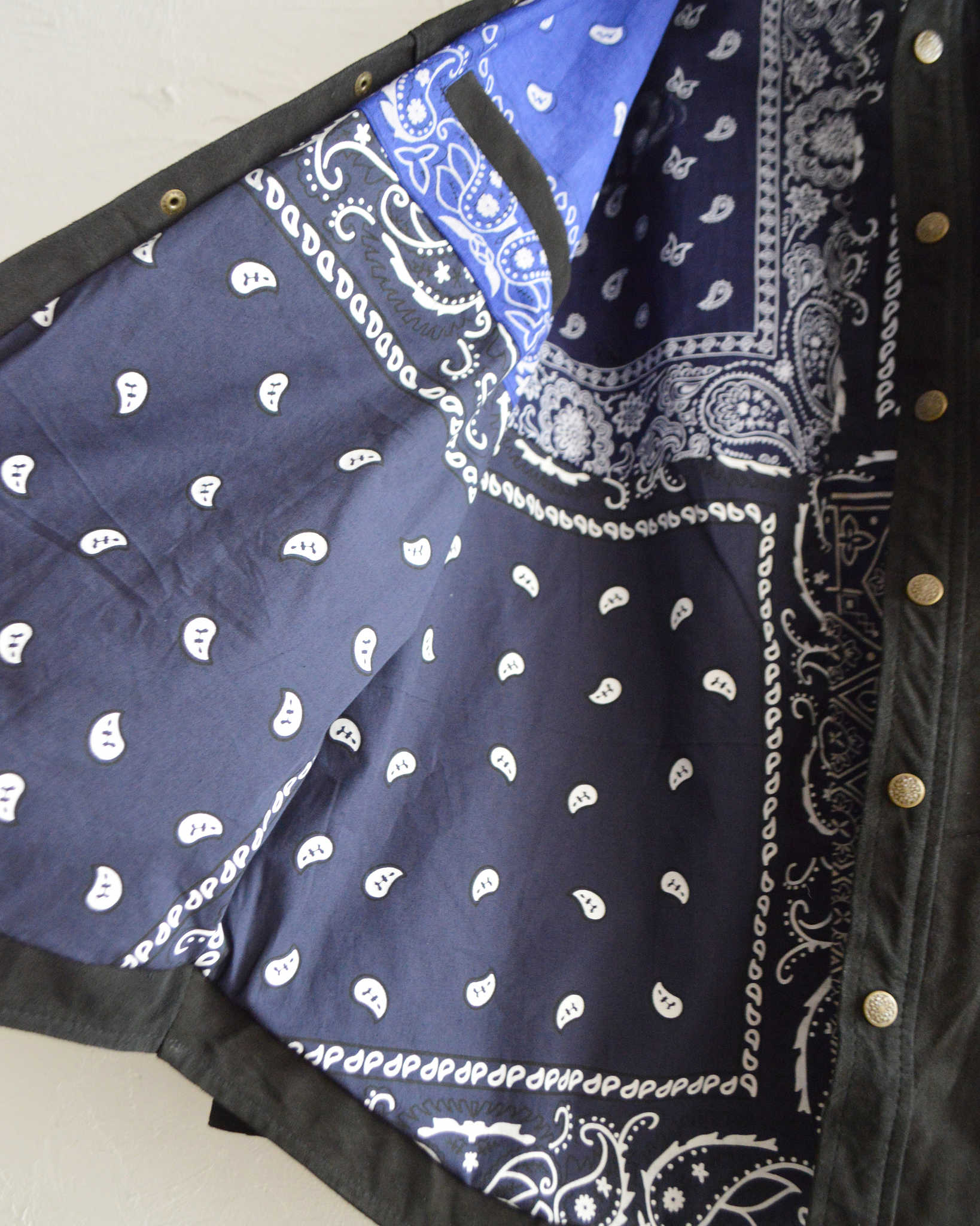 Nasngwam. ナスングワム / BRIGHT SUEDE SHIRTS ブライトスエードシャツ Lsize (BLACK ブラック)