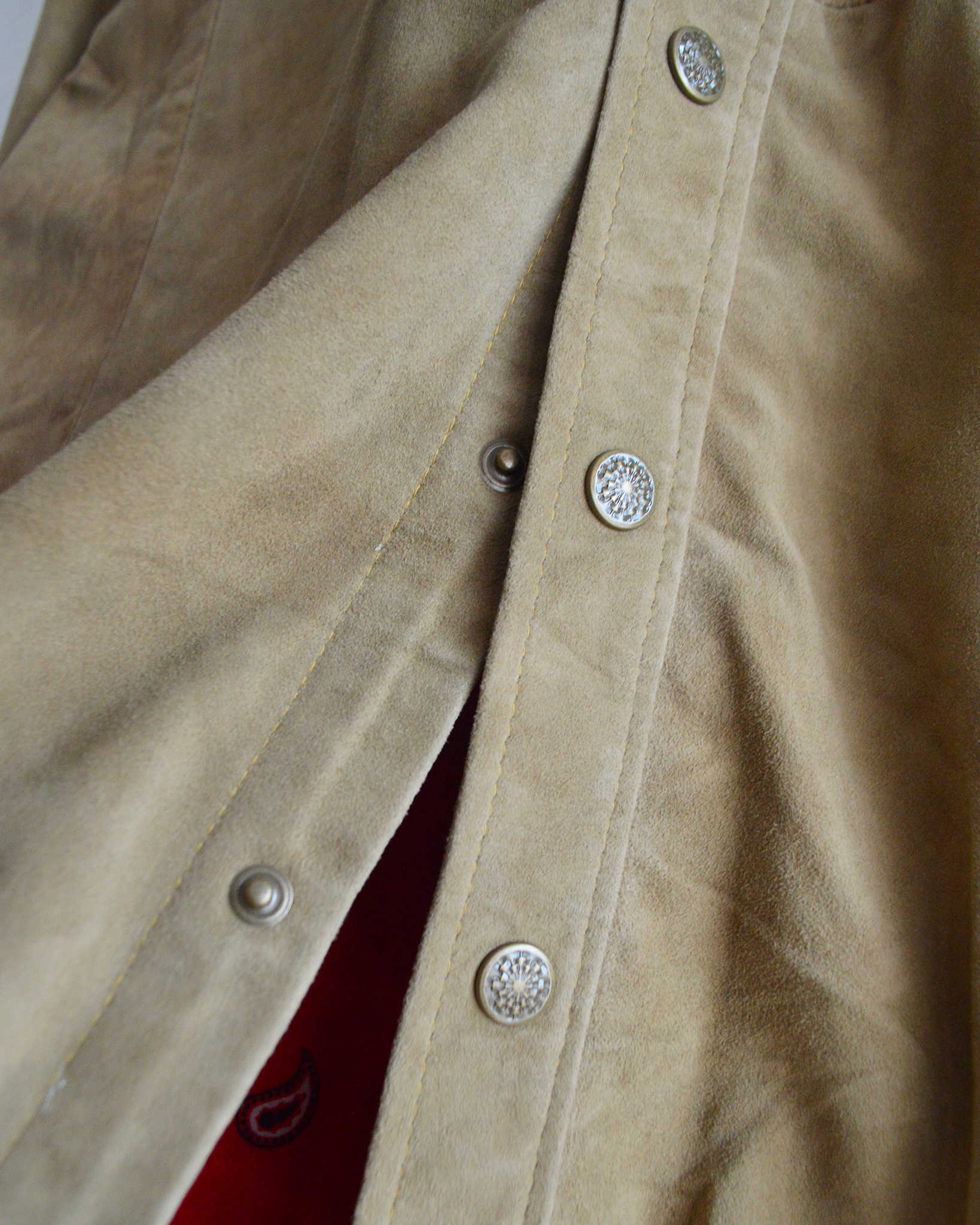 Nasngwam. ナスングワム / BRIGHT SUEDE SHIRTS ブライトスエードシャツ Msize (BEIGE ベージュ)