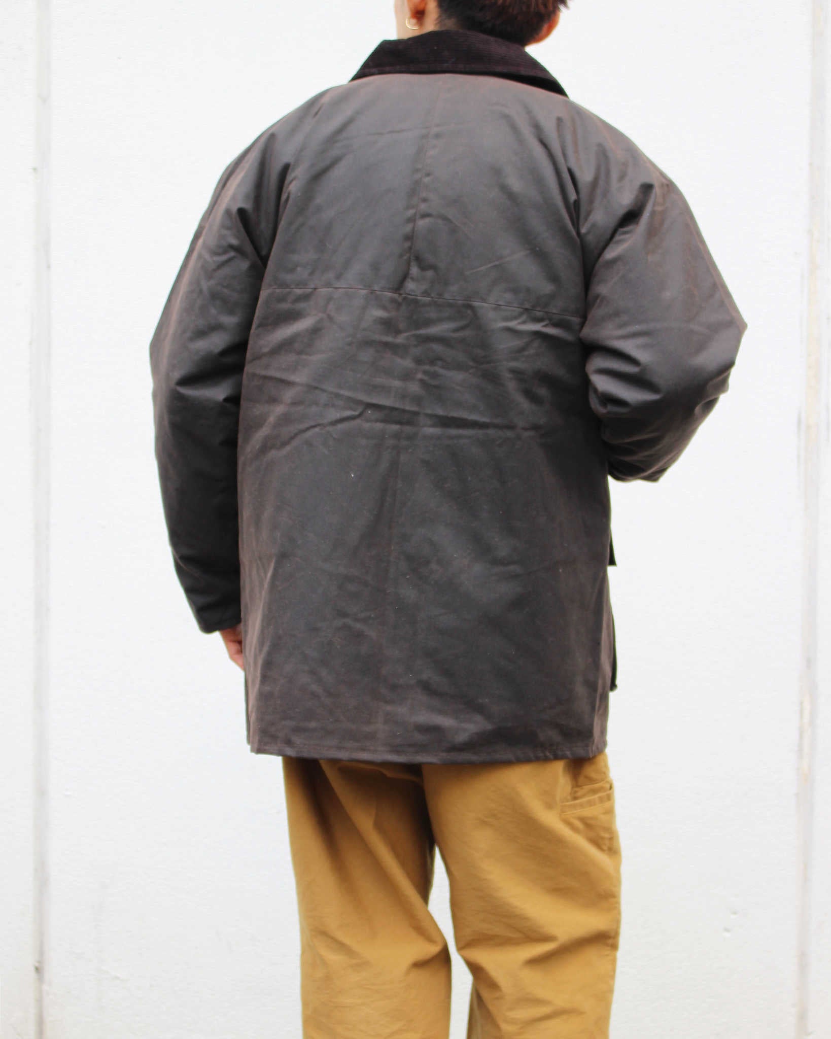 Hunter-Outdoor ハンターアウトドア / BOLTON Padded WAX JACKET ワックスコットンジャケット (BROWN ブラウン)