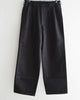 LAMOND ラモンド /  FULLER CHINO CROSS BOLD FIT PANTS フラーチノクロスボールドパンツ (BLACK ブラック)