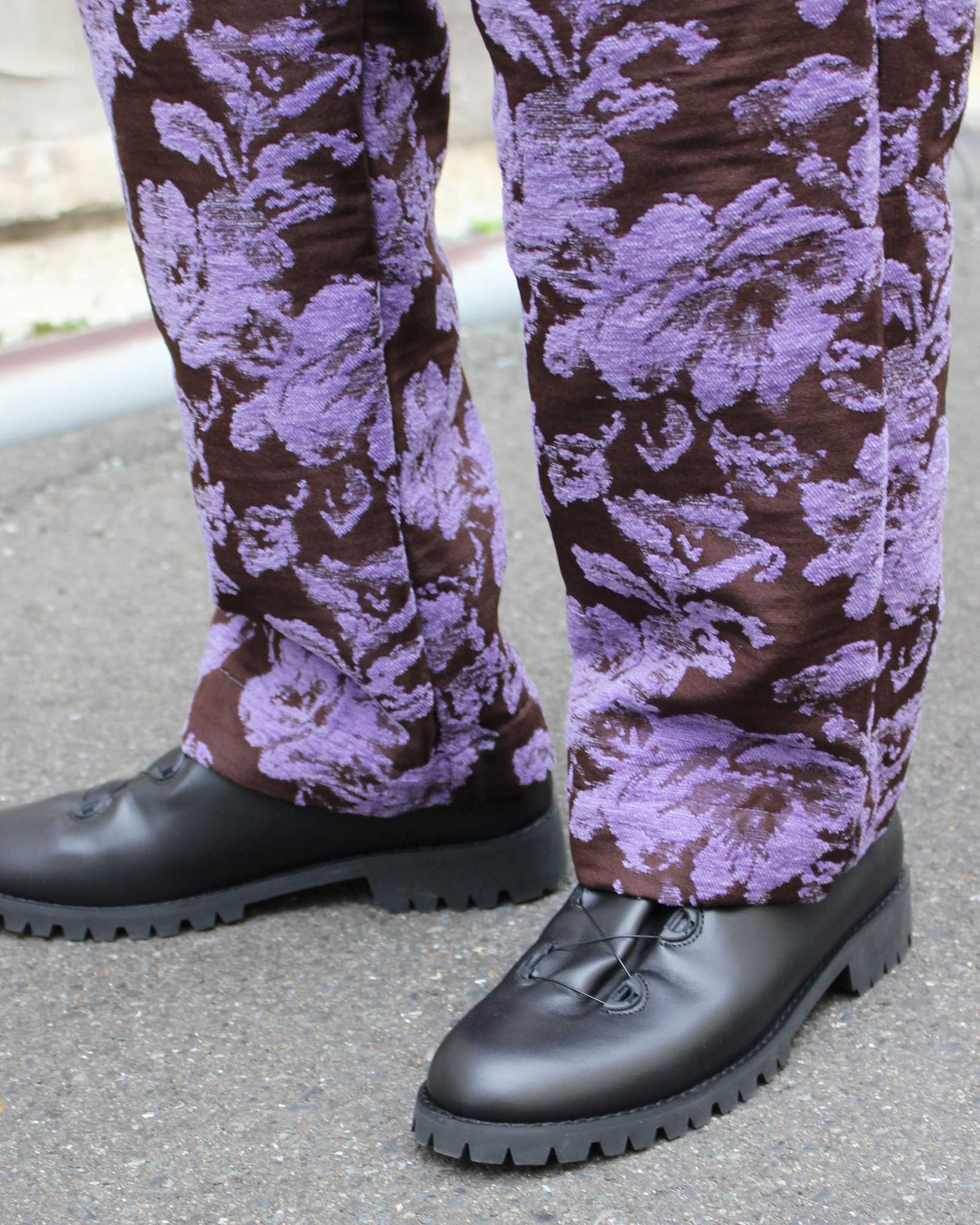 Nasngwam. ナスングワム / CHELSEA EASY PANTS チェルシーイージーパンツ (BROWN ブラウン)