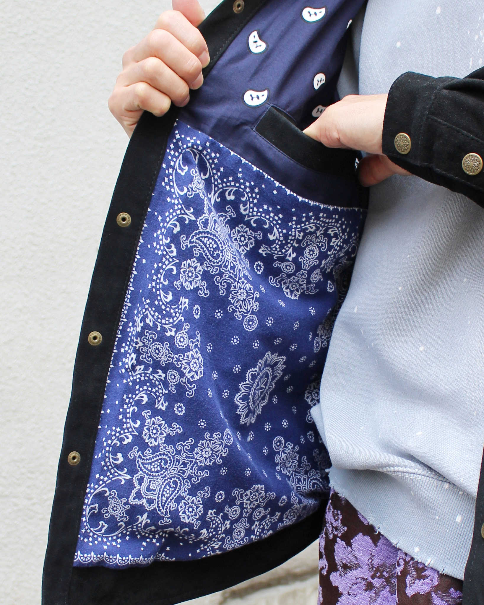 Nasngwam. ナスングワム / BRIGHT SUEDE SHIRTS ブライトスエードシャツ Msize (BLACK ブラック)