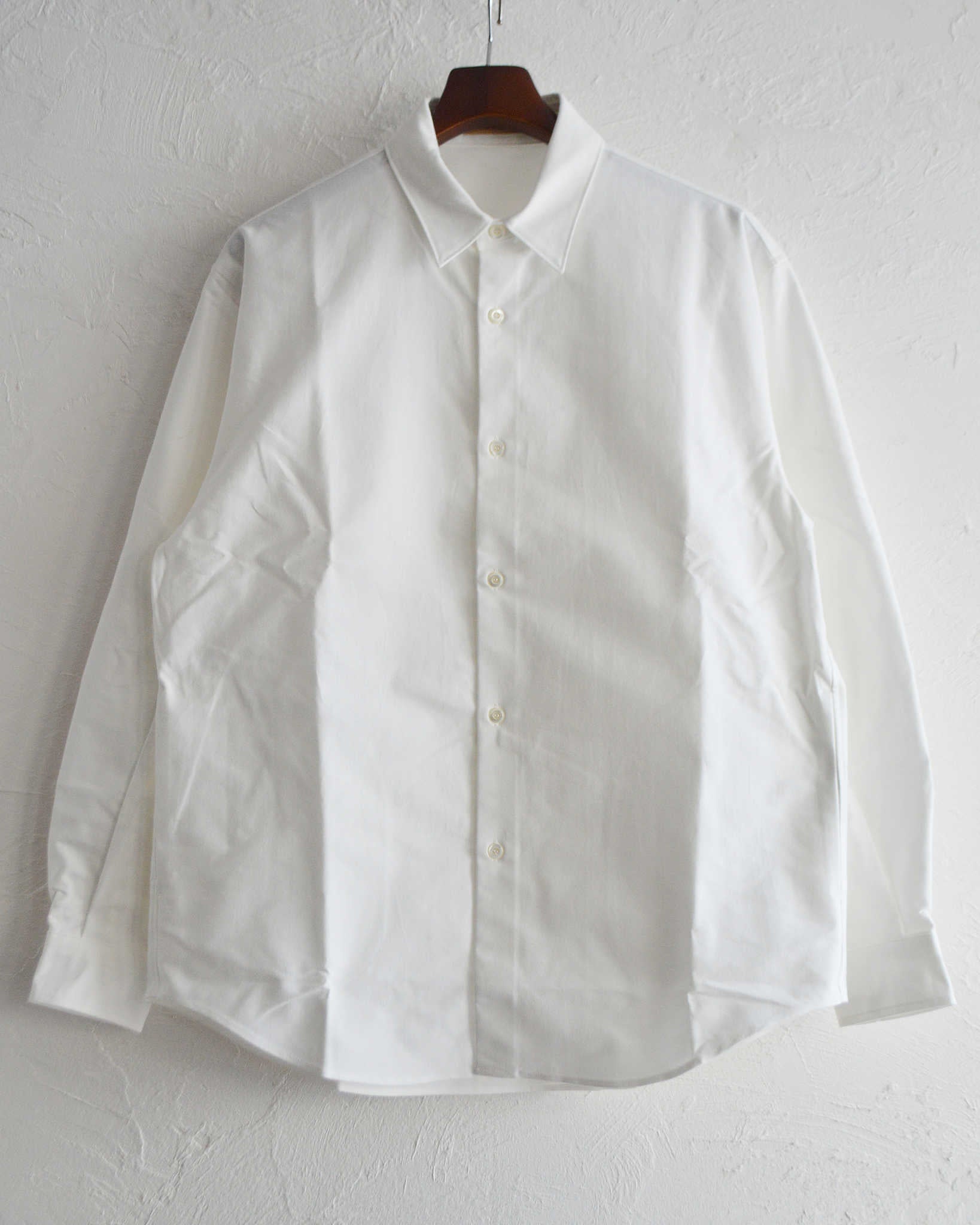 LAMOND ラモンド /PREMIUM HEAVY OX SHIRTS プレミアムヘビーオックスシャツ (WHITE ホワイト)