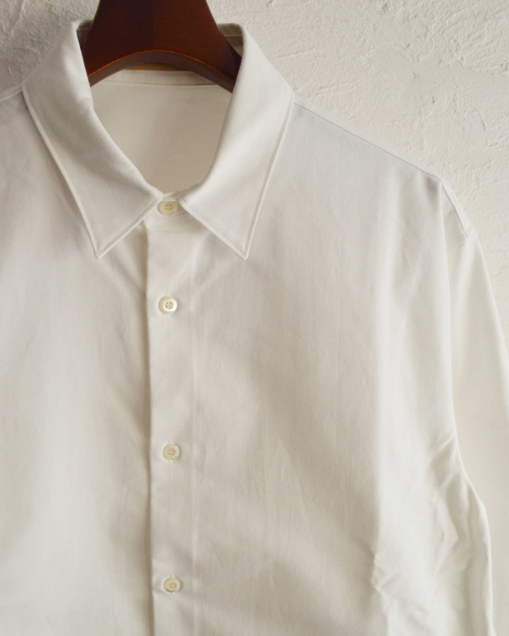 LAMOND ラモンド /PREMIUM HEAVY OX SHIRTS プレミアムヘビーオックスシャツ (WHITE ホワイト)