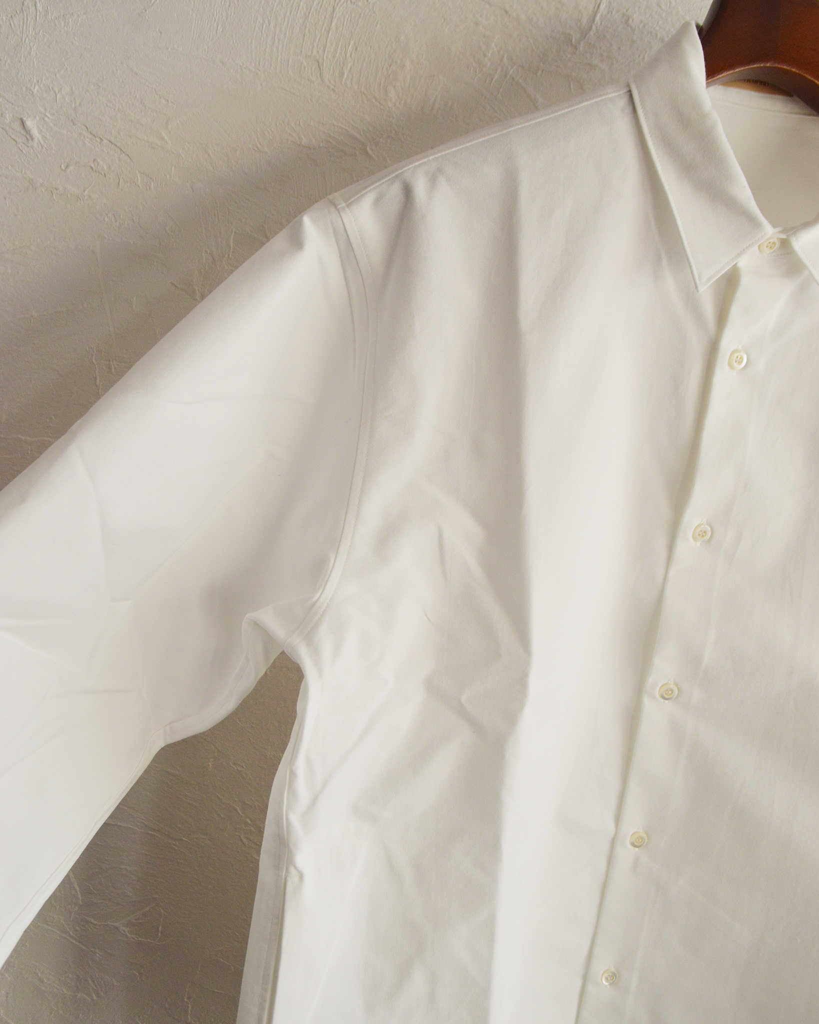 LAMOND ラモンド /PREMIUM HEAVY OX SHIRTS プレミアムヘビーオックスシャツ (WHITE ホワイト)