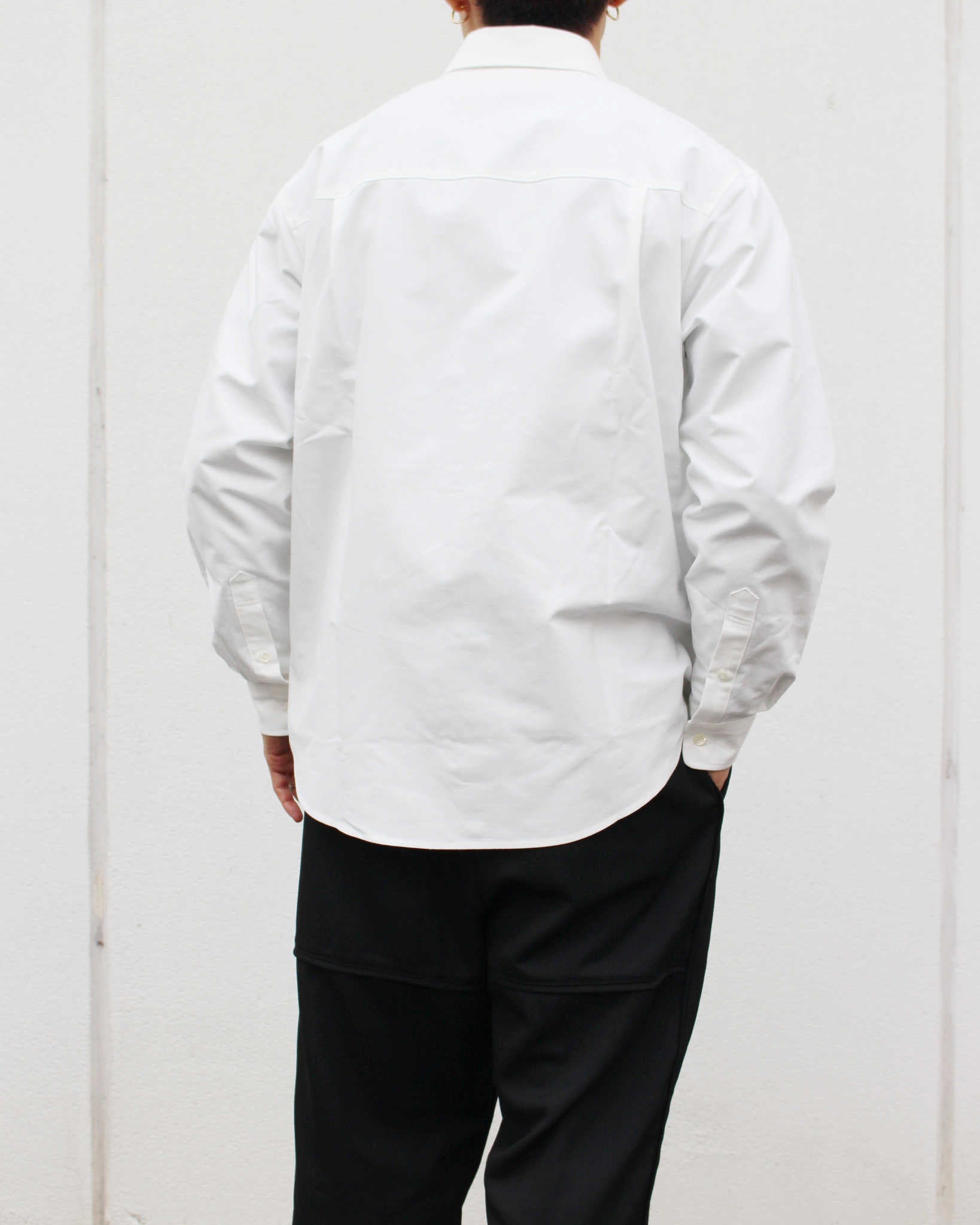 LAMOND ラモンド /PREMIUM HEAVY OX SHIRTS プレミアムヘビーオックスシャツ (WHITE ホワイト)