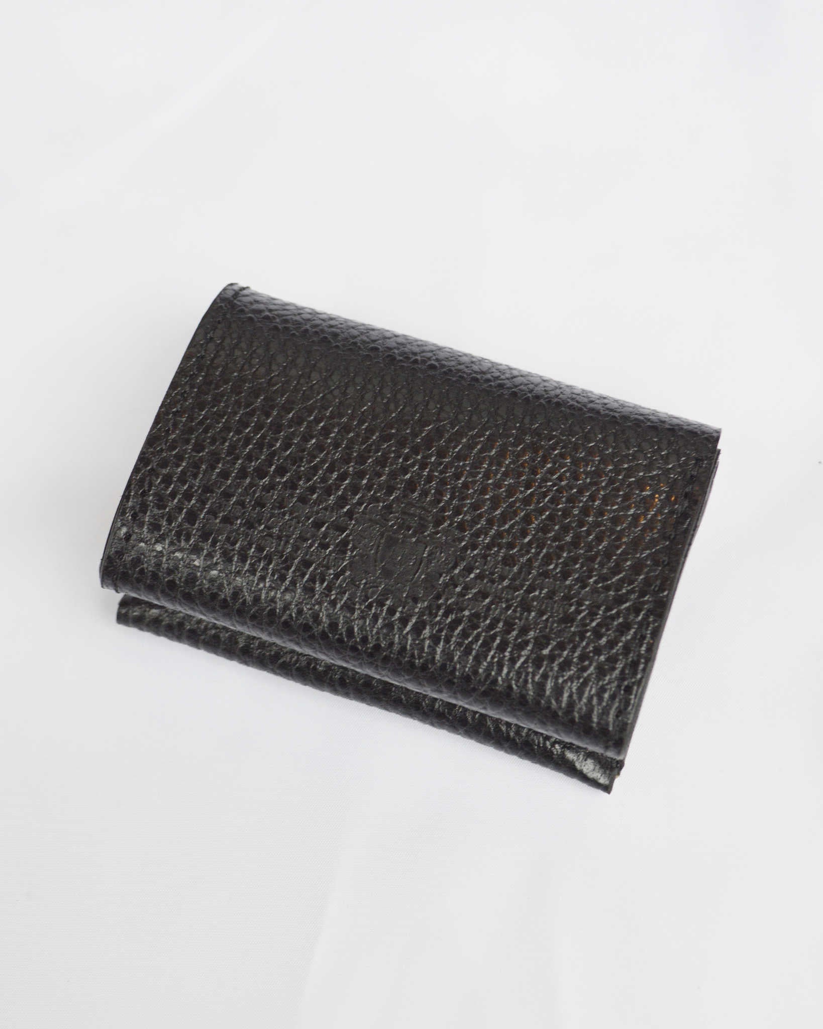 saranam サラナン / トリニティーミニサイフ (Dollaro BLACK ドラーロブラック)