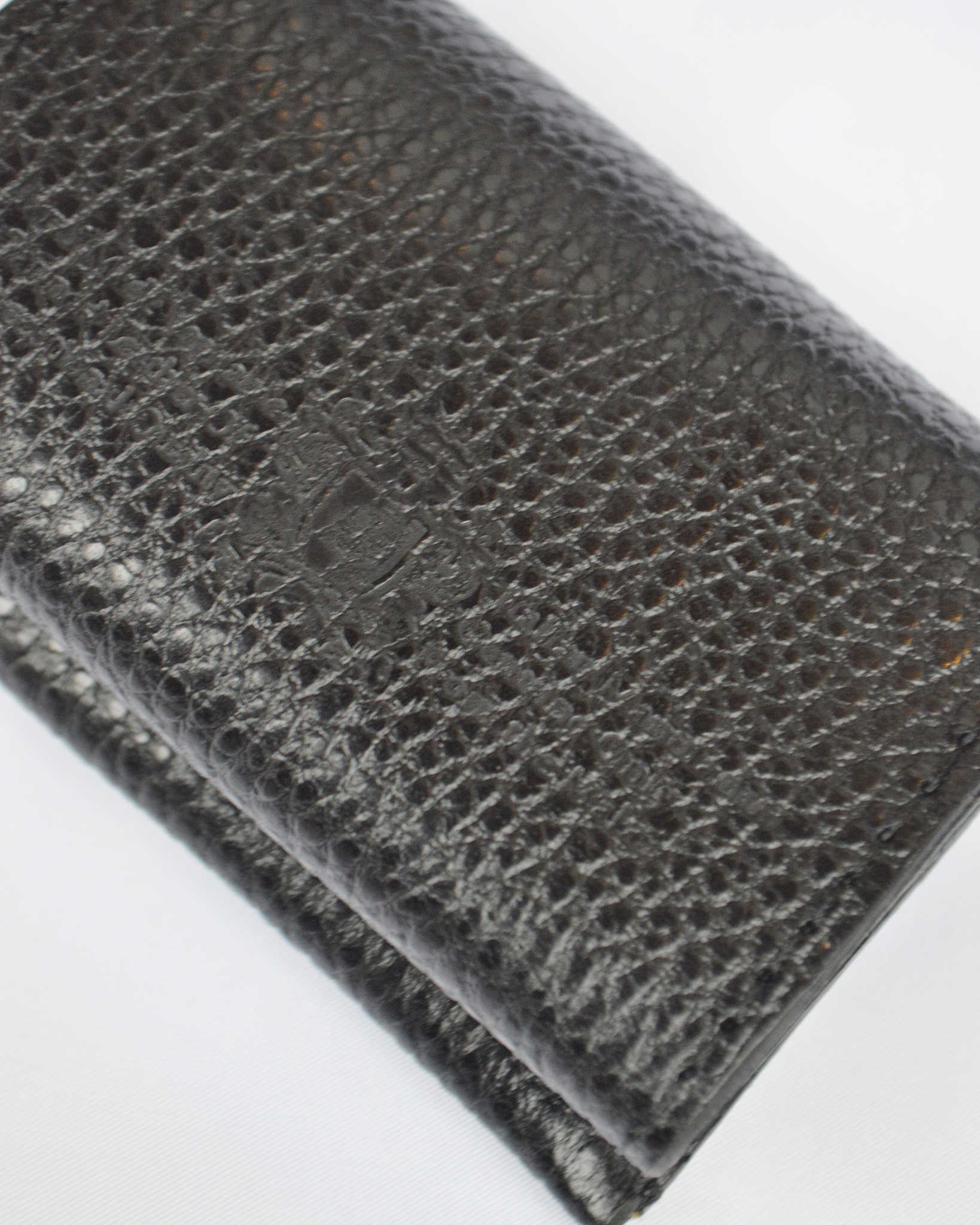 saranam サラナン / トリニティーミニサイフ (Dollaro BLACK ドラーロブラック)