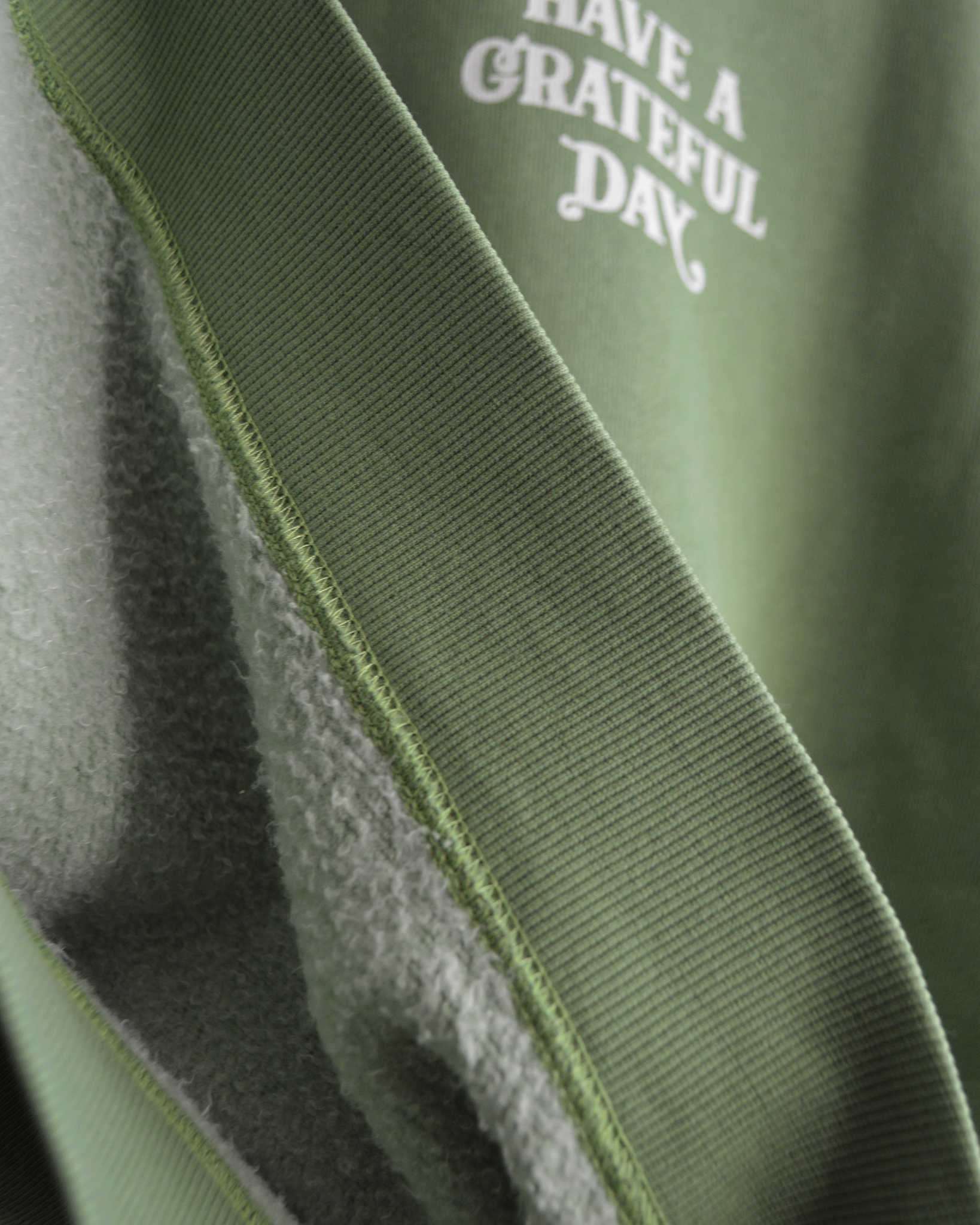 HAVE A GRATEFUL DAY ハブアグレイトフルデイ / CREW SWEATSHIRT  クルースウェット (LIFE リーフ)