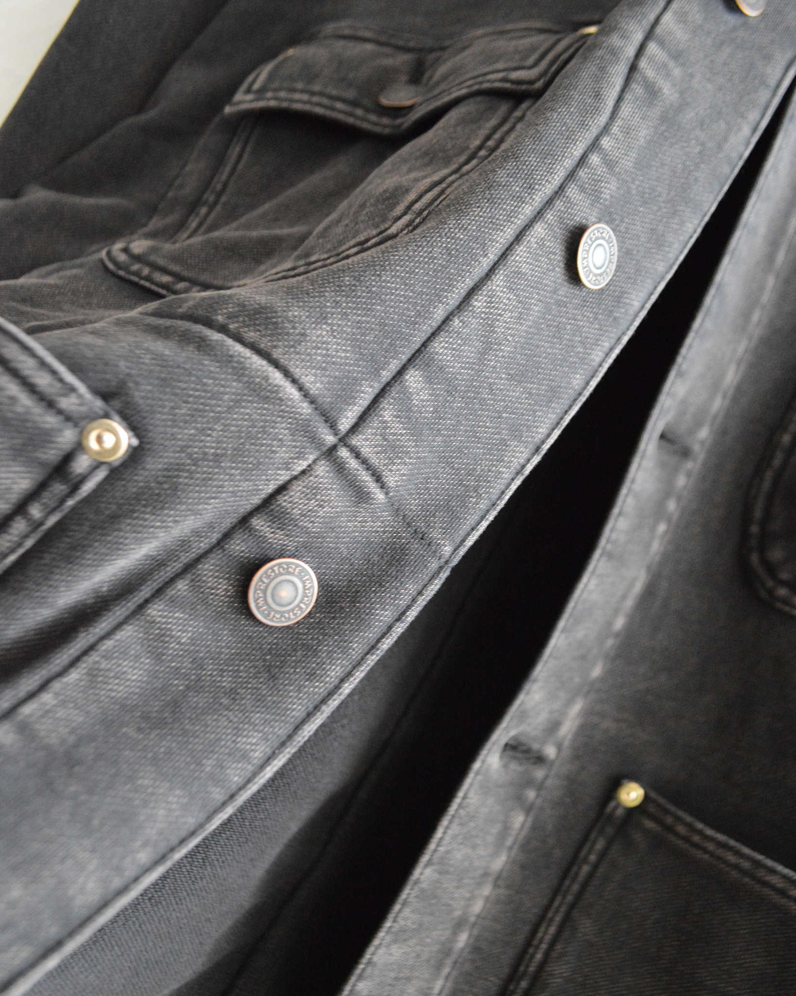 IMPRESTORE インプレストア / Albert | Coverall アルバート カバーオール (BLACK ブラック)