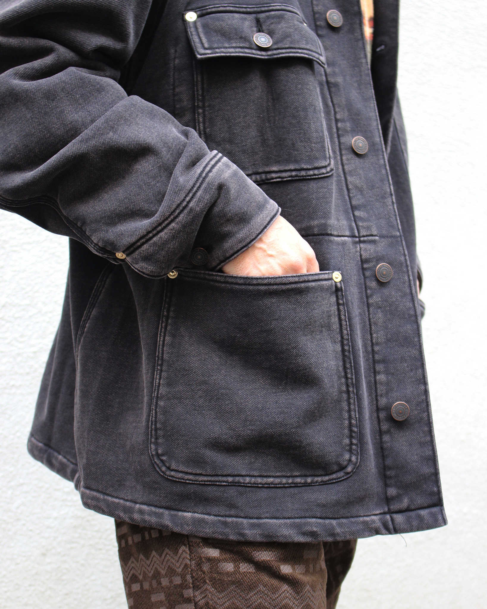 IMPRESTORE インプレストア / Albert | Coverall アルバート カバーオール (BLACK ブラック)