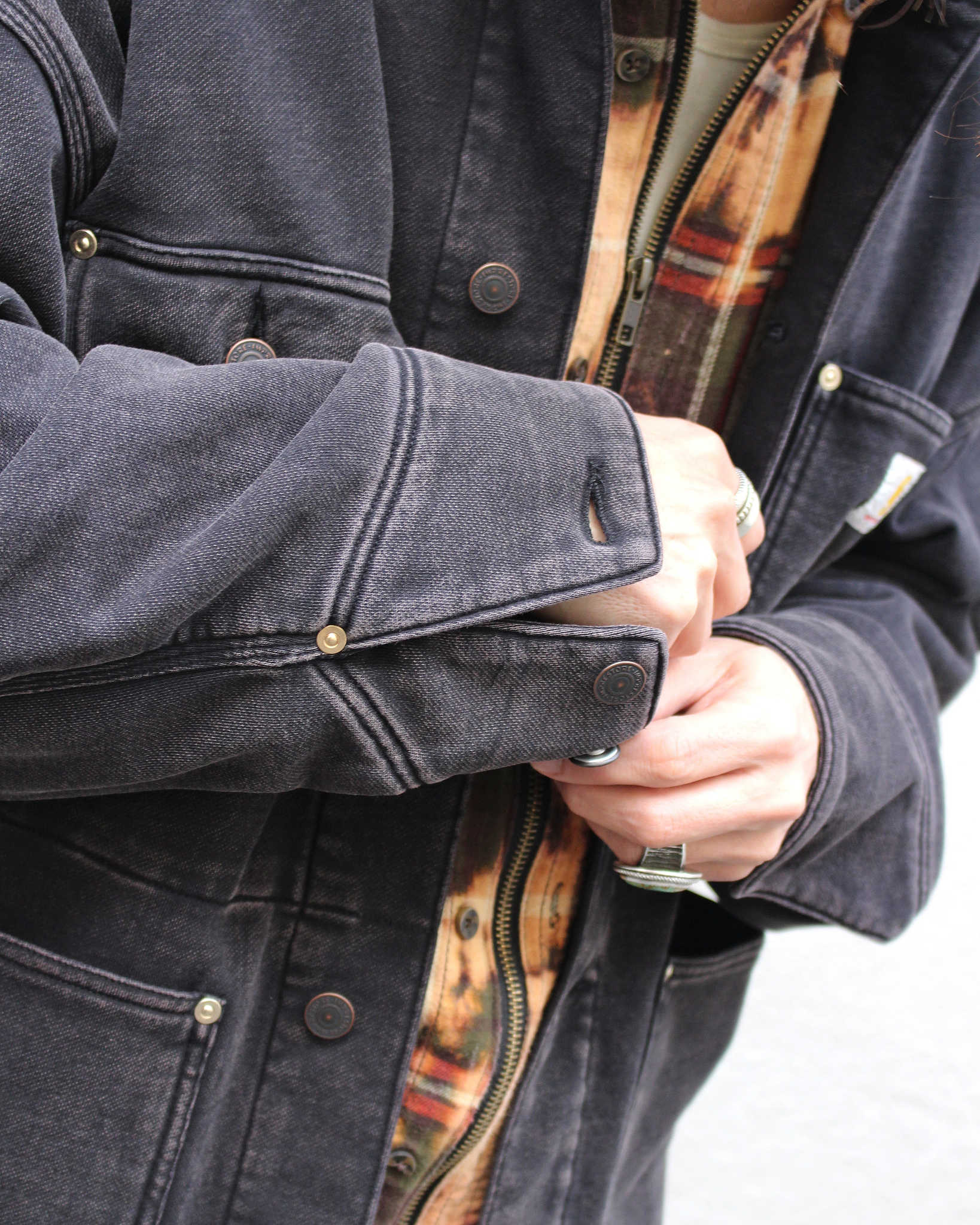 IMPRESTORE インプレストア / Albert | Coverall アルバート カバーオール (BLACK ブラック)