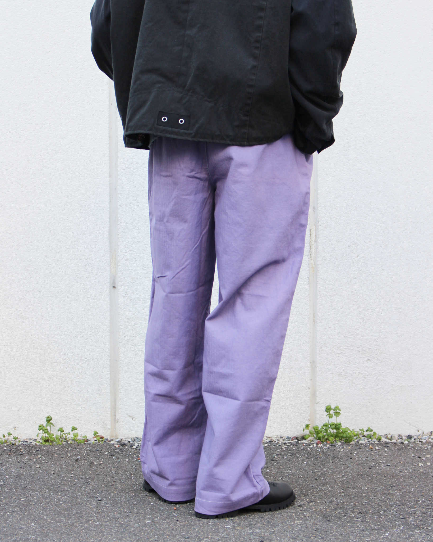 PRPS紫製品 日本製 軍パン ワークパンツ ビンテージ 32 CZECH MILITARY HBT WORK PANTS OVER DYE LAVENDER チェコミリタリー