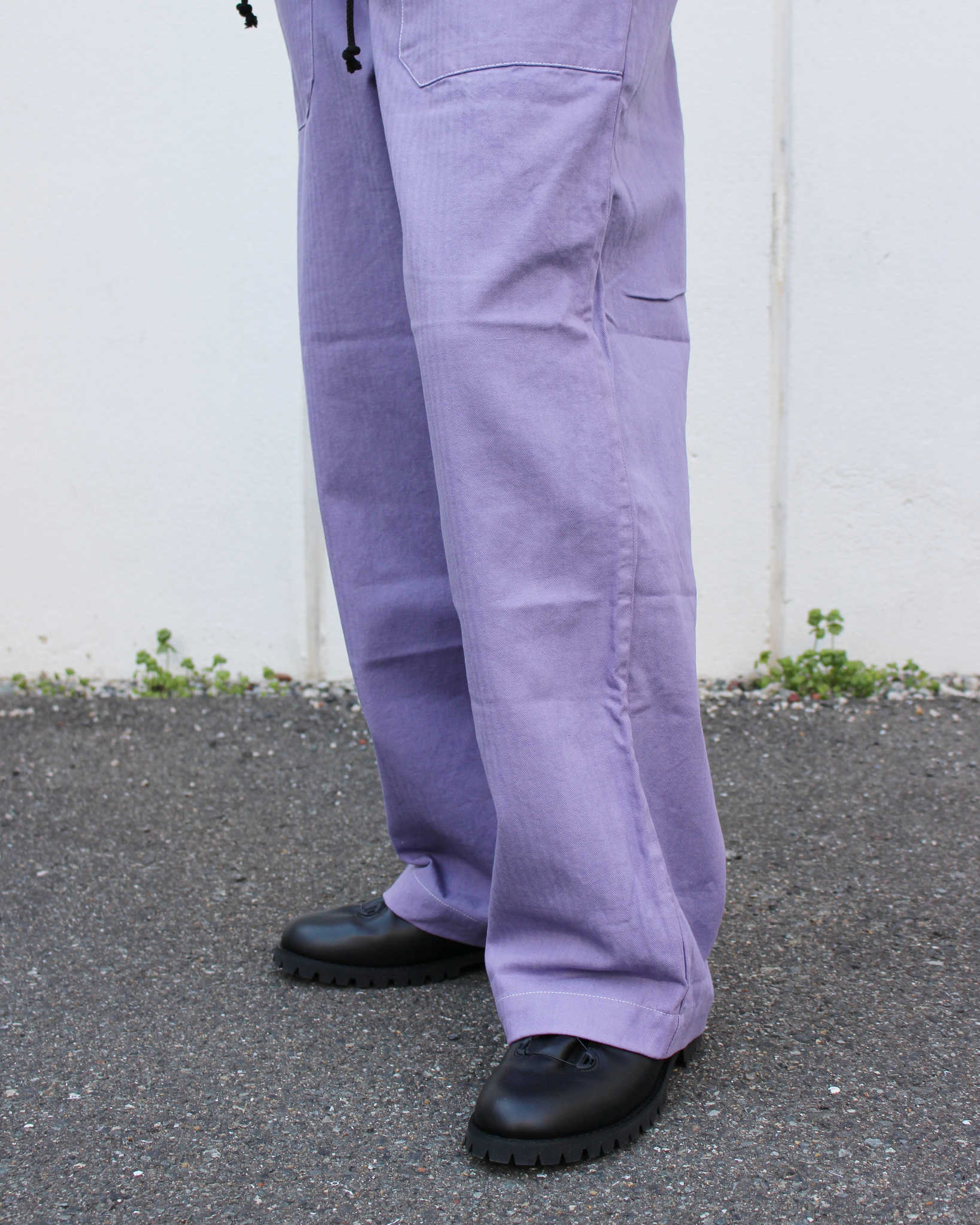 CZECH MILITARY HBT WORK PANTS OVER DYE LAVENDER チェコミリタリーヘリンボーンツイルワークパンツオーバーダイラベンダー