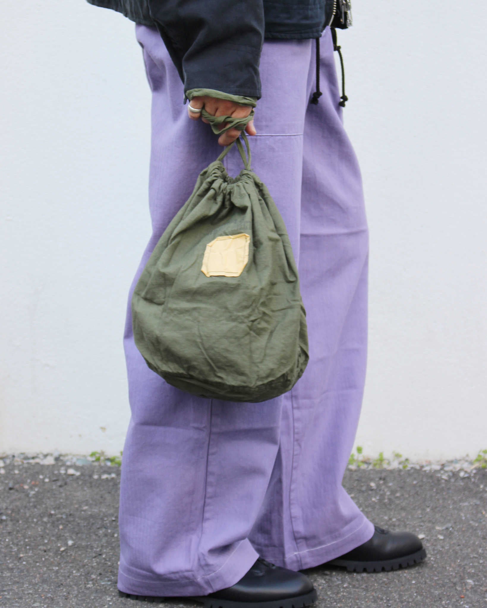 1960'S US ARMY PATIENTS EFFECTS BAG DEAD STOCK ONE WASHED & REMAKE